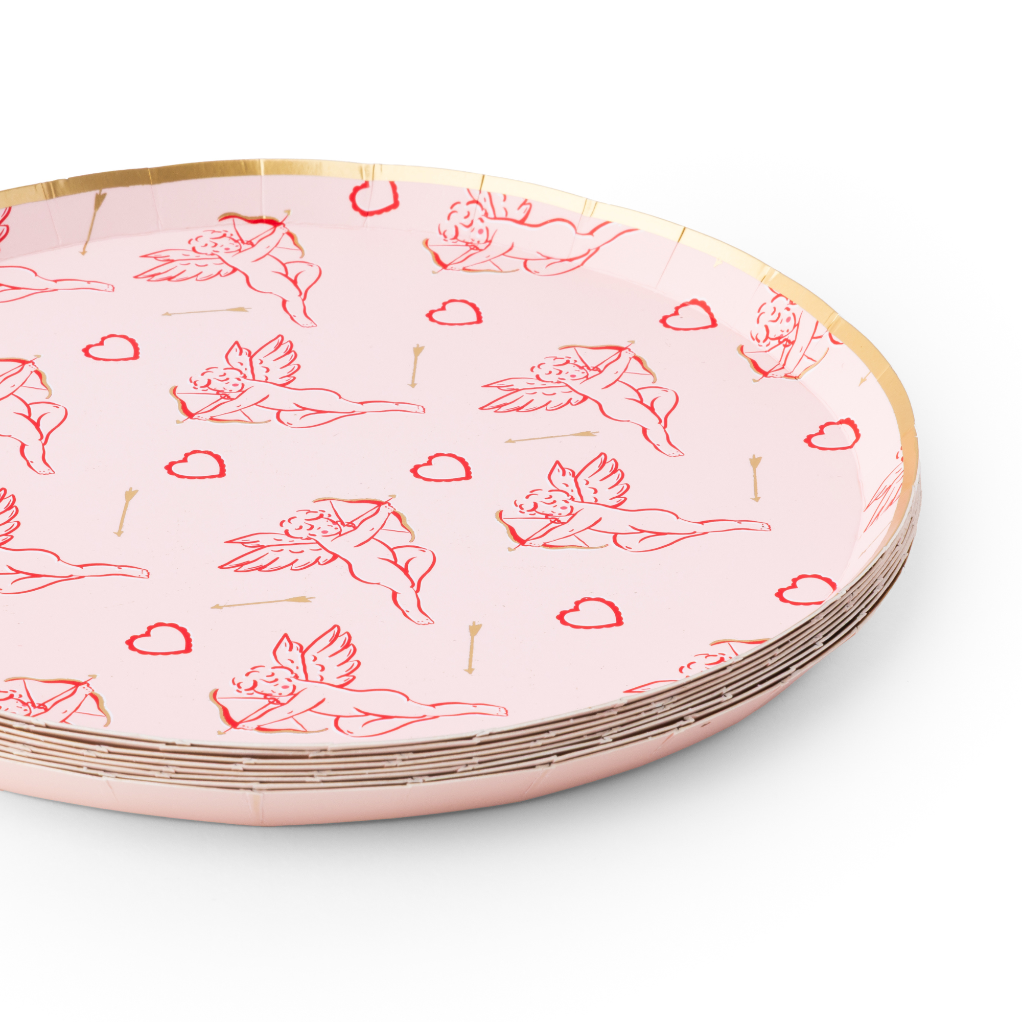 CUPID'S CRUSH PINK SMALL PLATES