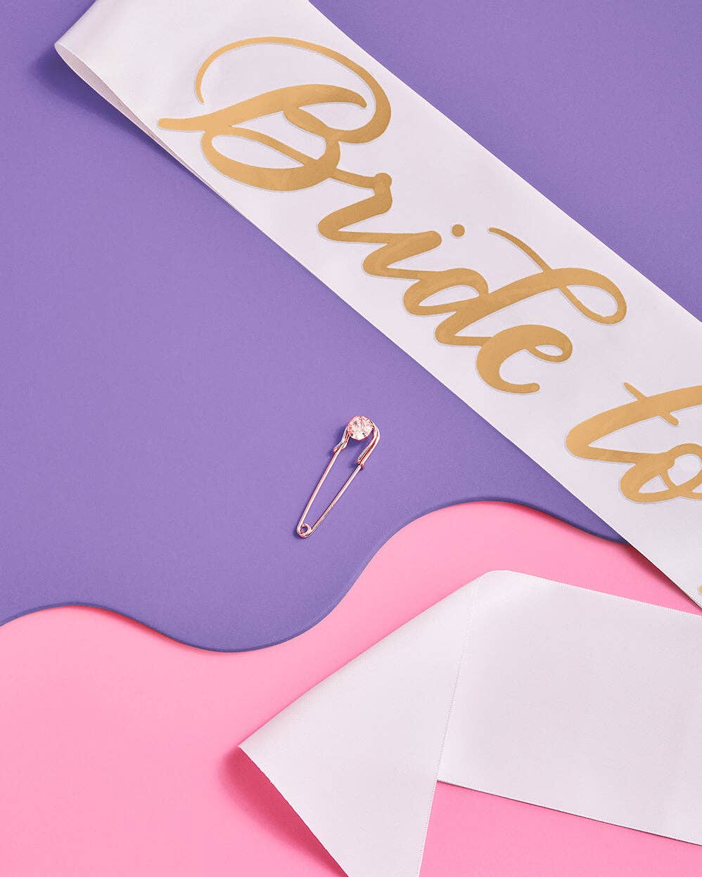 Bachelorette Party Bridal Kit Gift - Bride To Be Sash + Veil