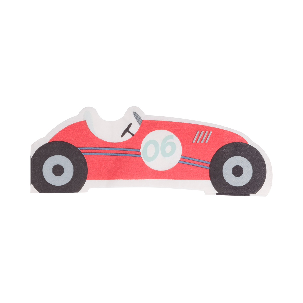 MIL1039 - Miles per Hour - Race Car Napkin Set
