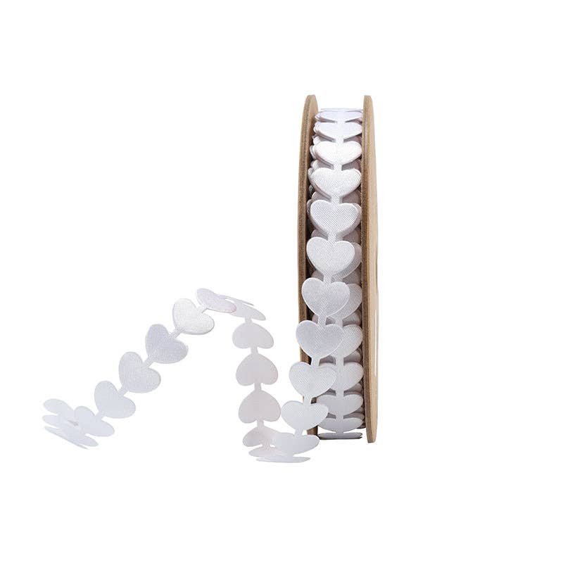 3/4" Ultra Sonic Trim | Running Hearts | 10 Yard Roll