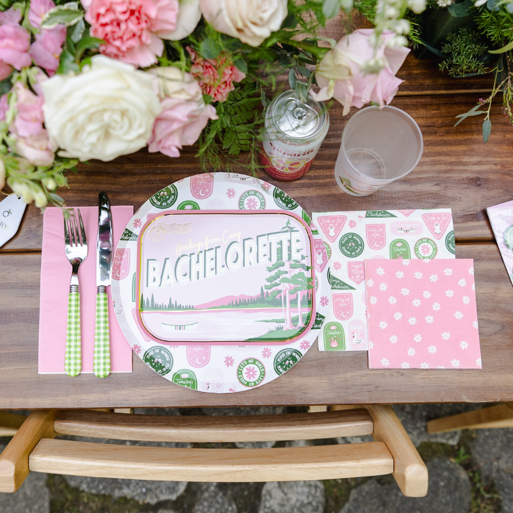 Camp Bachelorette Large Napkins