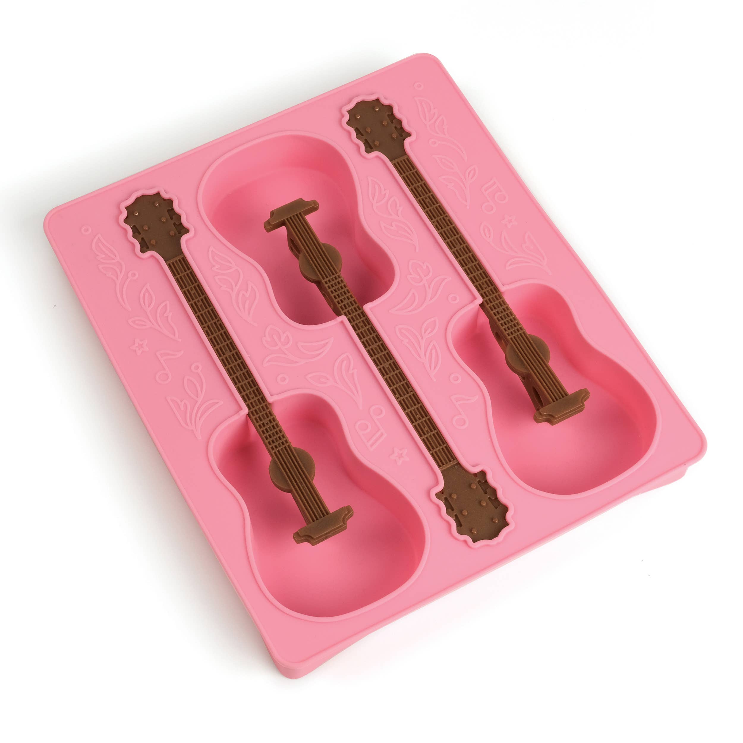 Dolly Parton Ice Mold Tray, Guitar Ice Stirrers