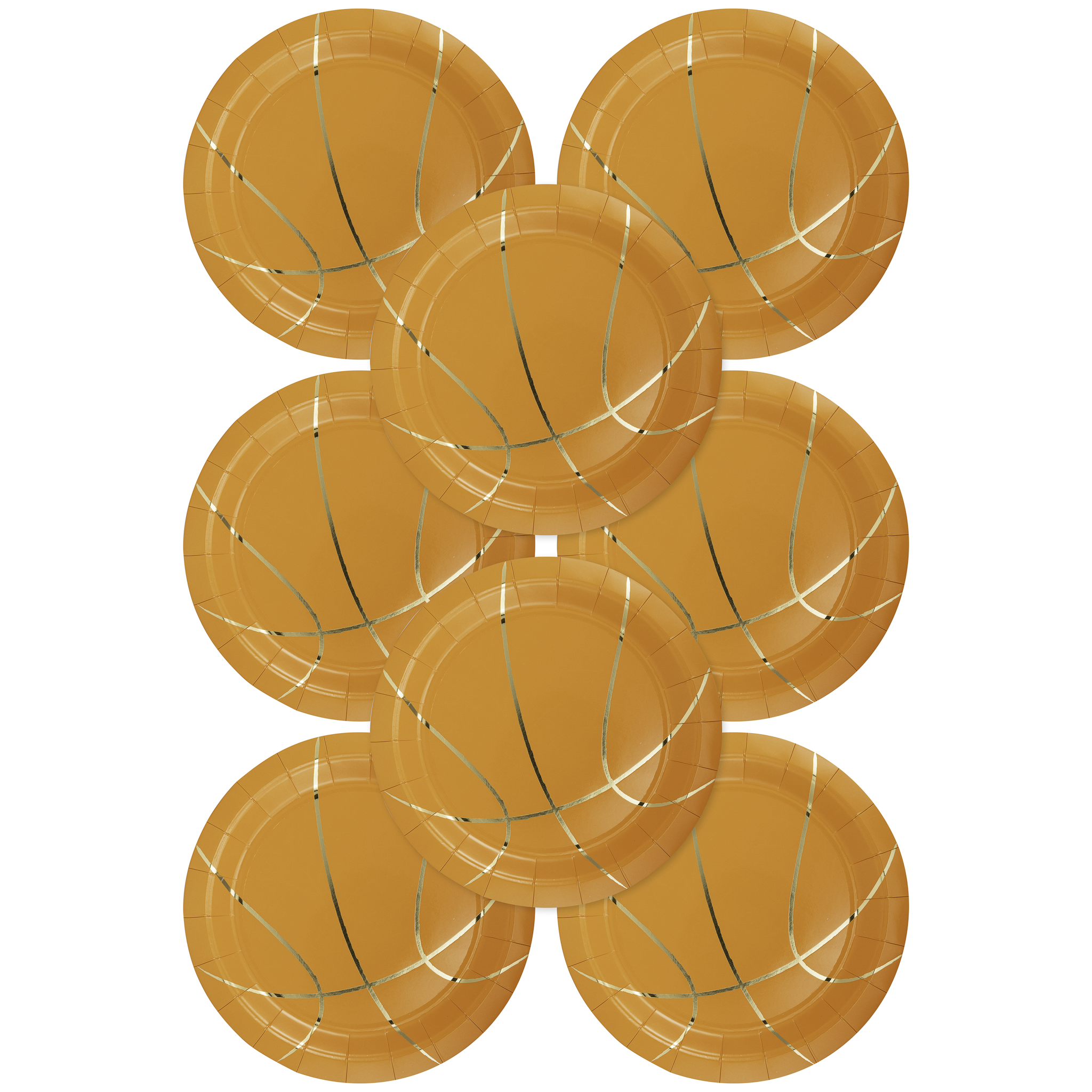 BBL1040 - 9" Basketball Paper Plate