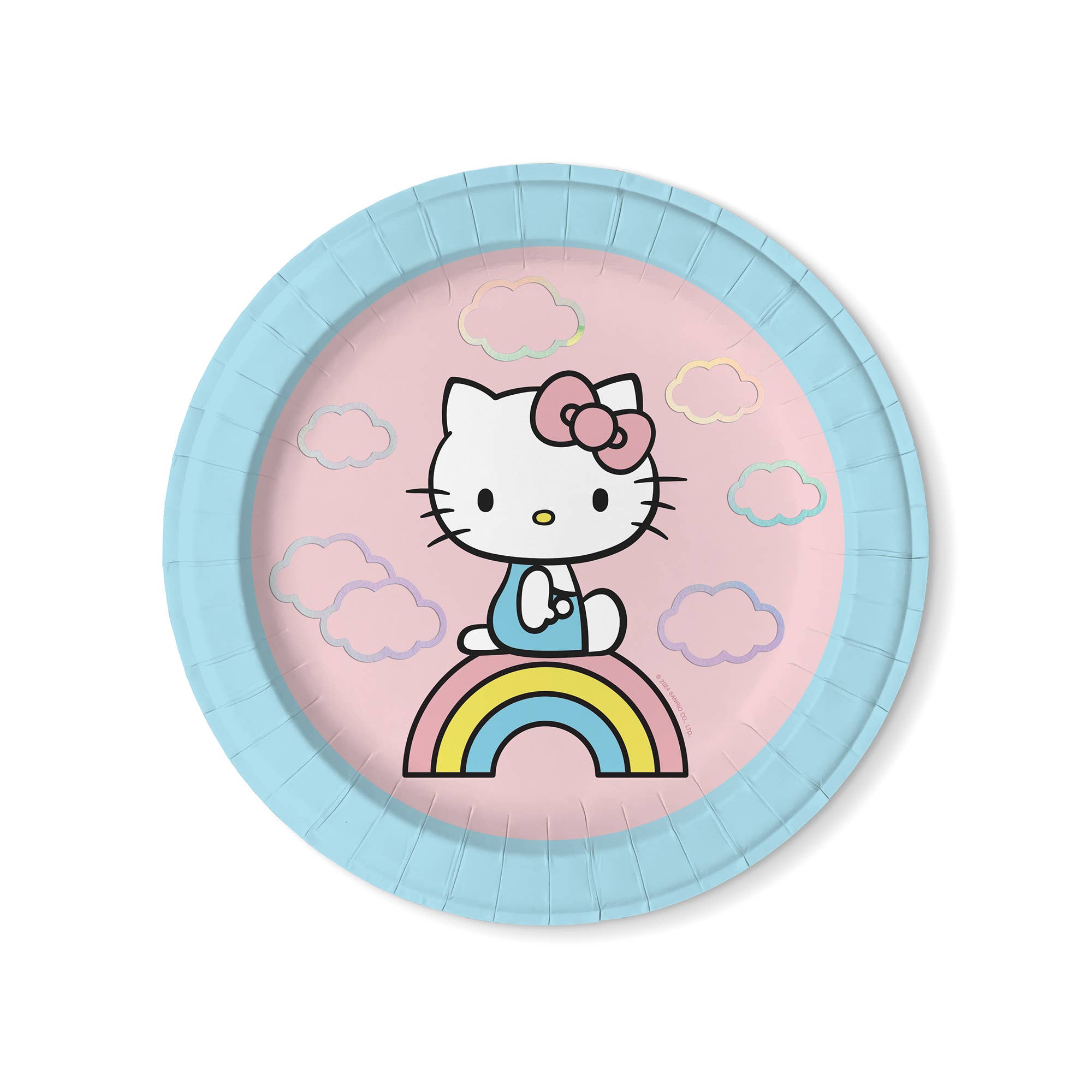 Hello Kitty Rainbow Skies Dessert Plates
