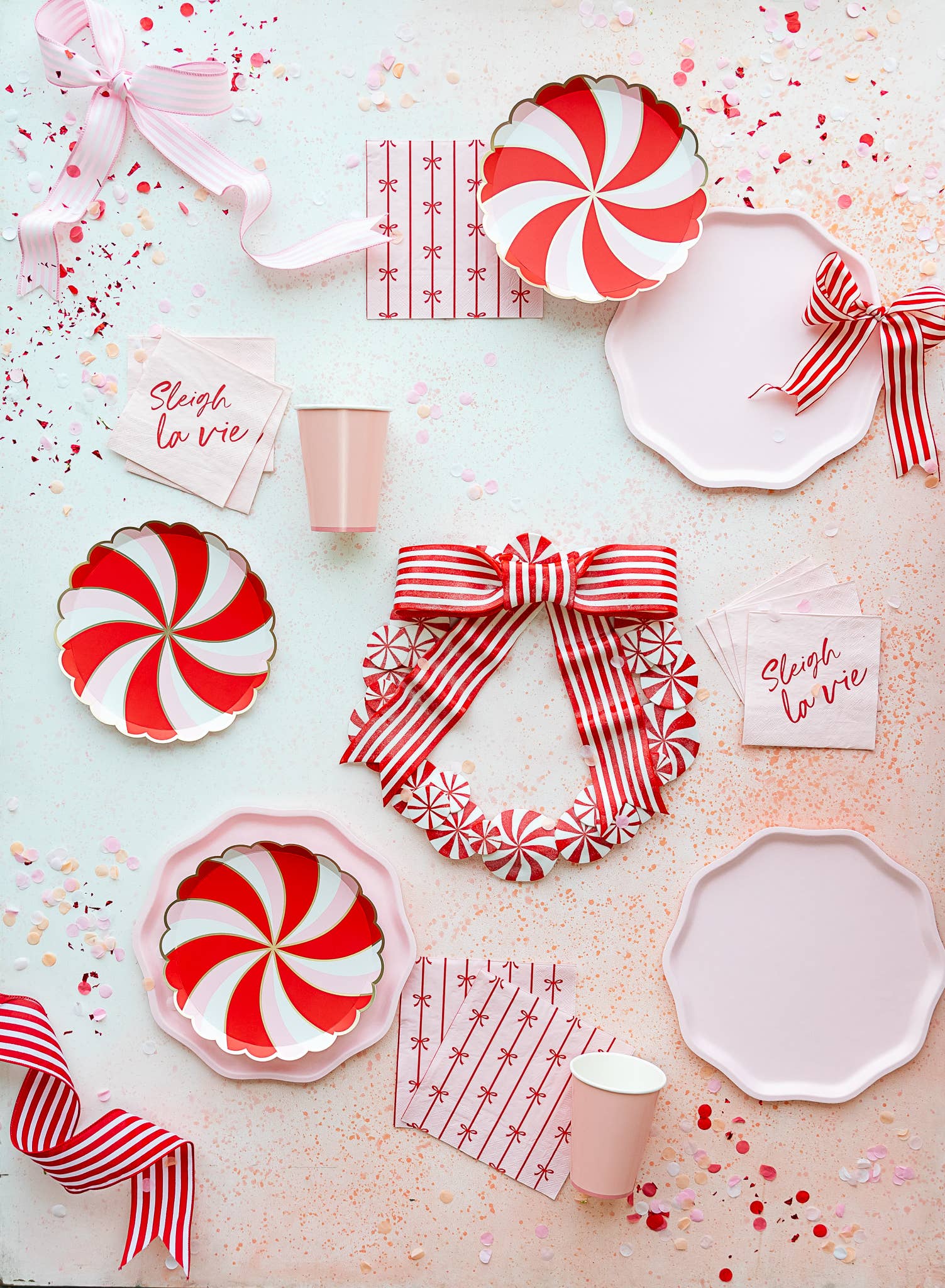 SLEIGH LA VIE COCKTAIL NAPKINS