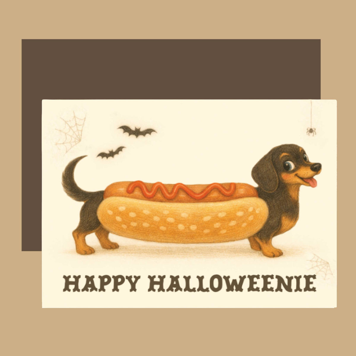 Happy Halloweenie Card