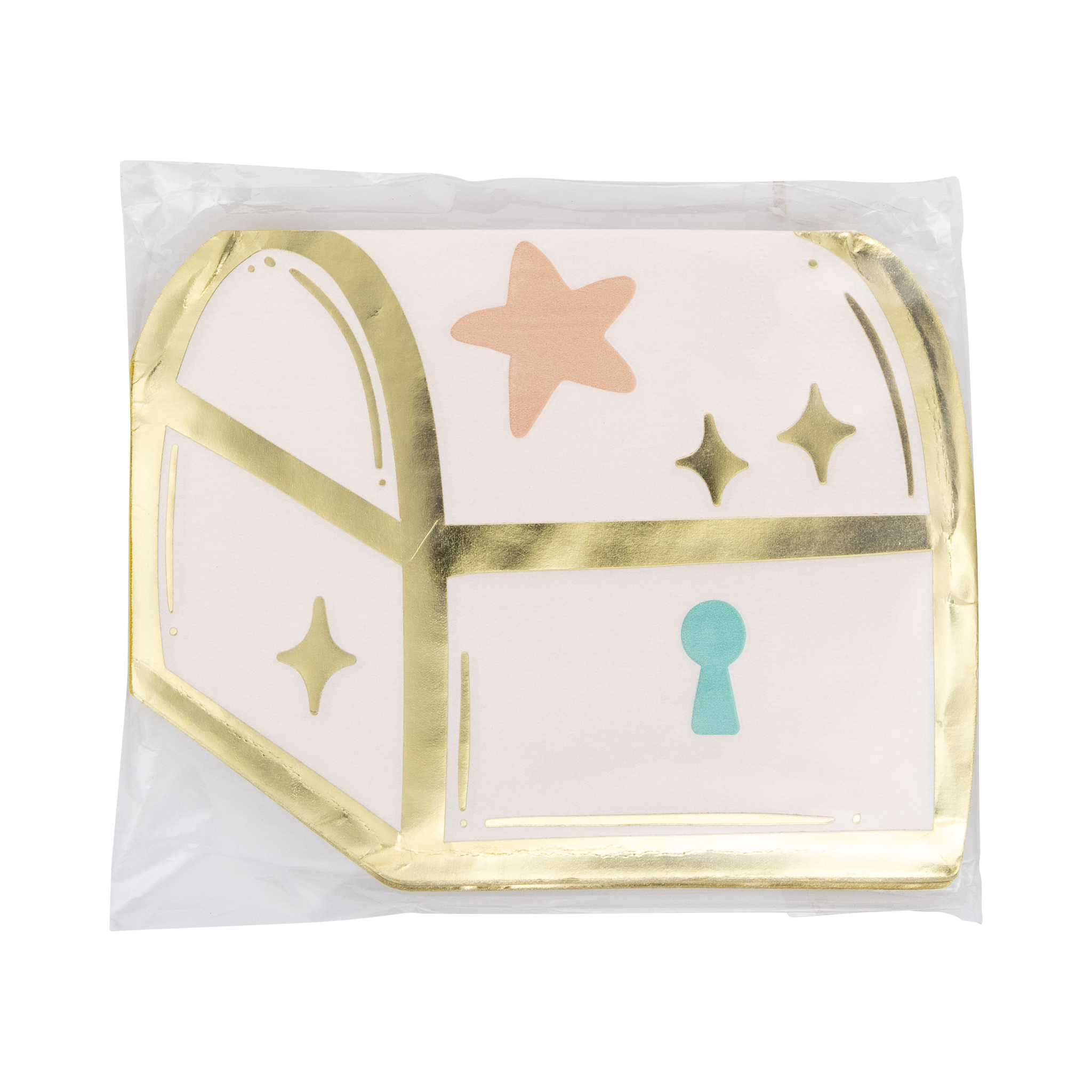 PLMER37 - Mermaid Treasure Chest Napkin