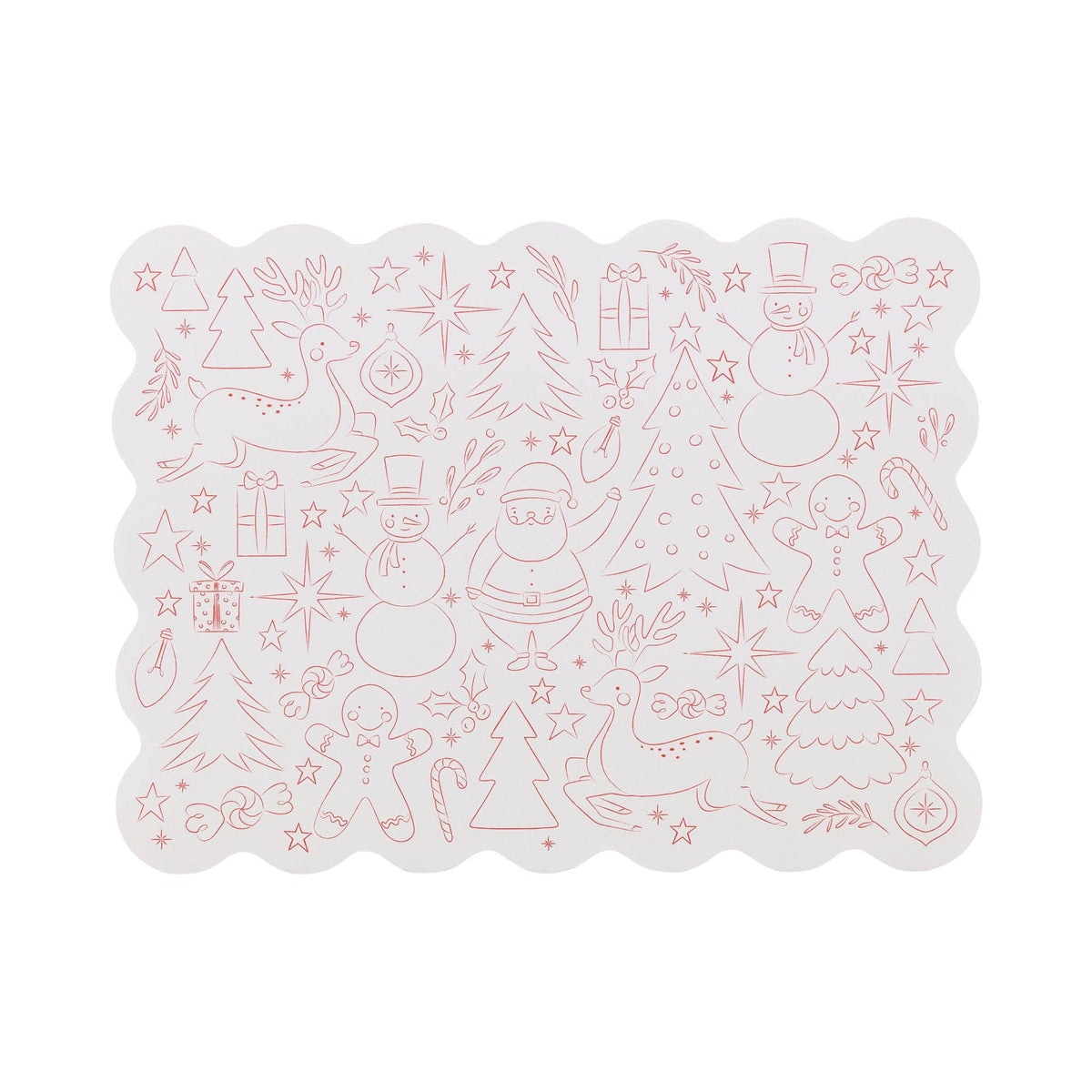 PLCV223 - Christmas Coloring Activity Placemat