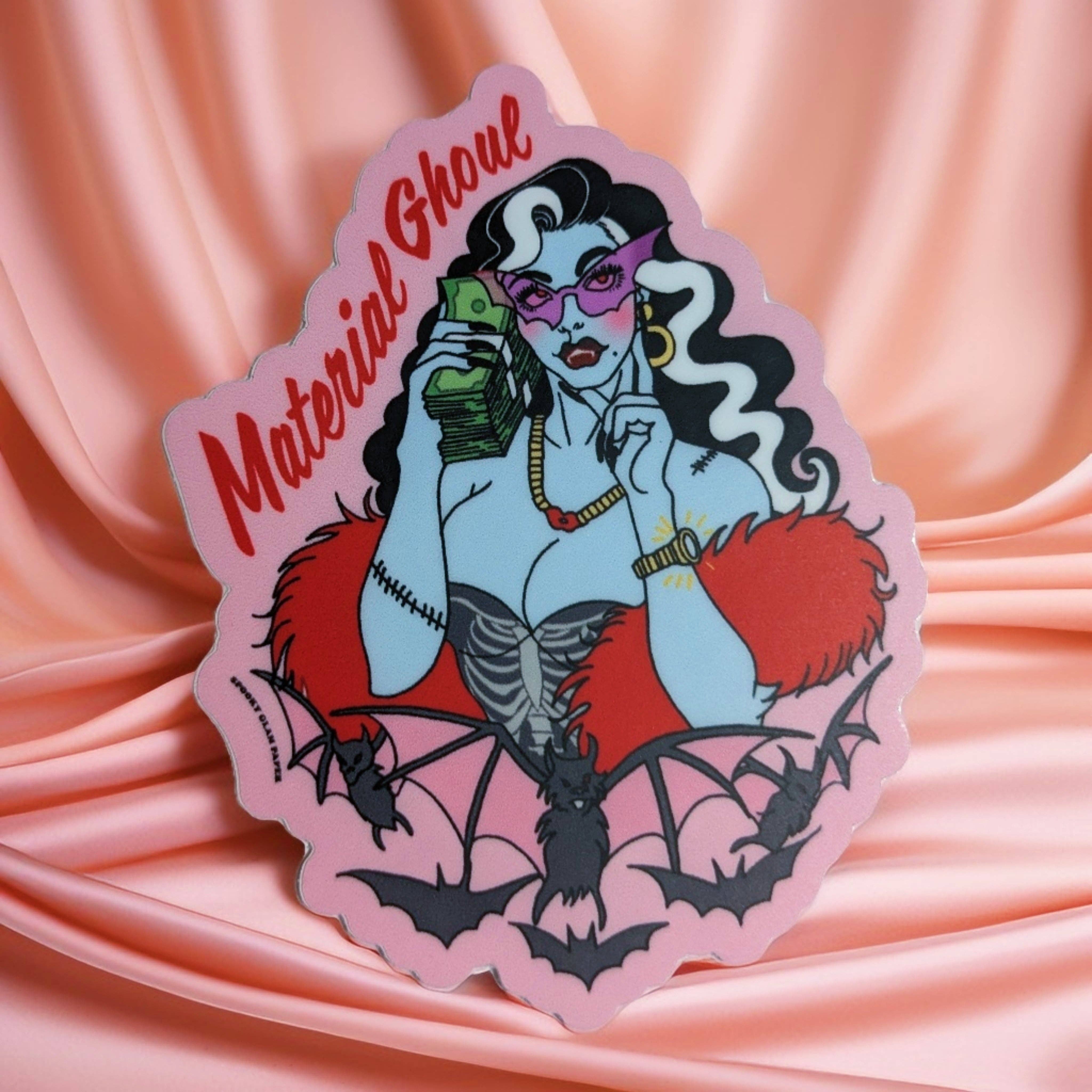 Material Ghoul Sticker(6 pack)