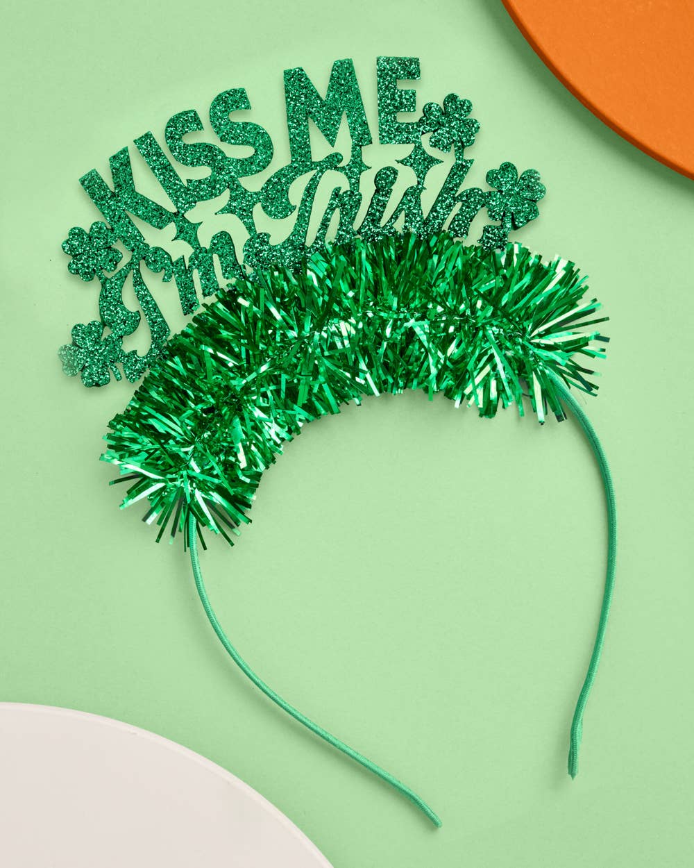 Kiss Me I'm Irish Headband | St Patrick's Day, Shamrock, Pa