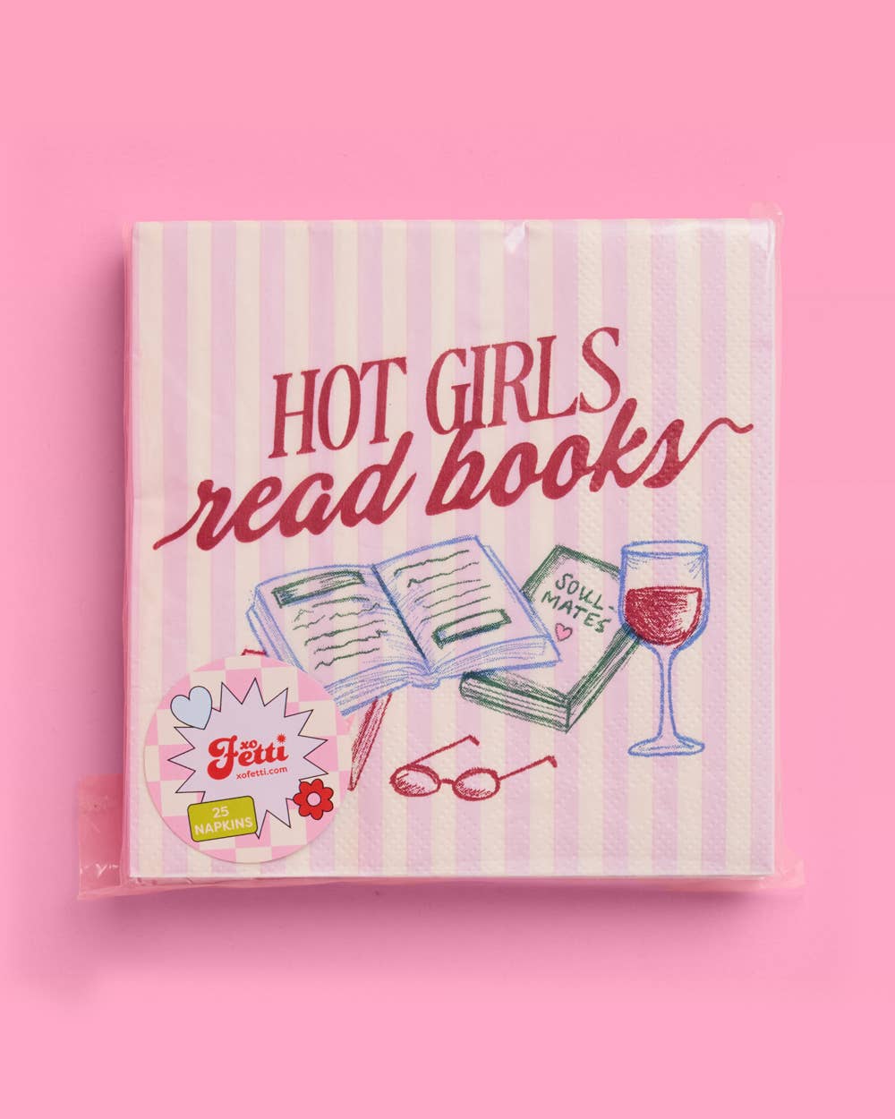Hot Girls Book Club Napkins | book party, bookish