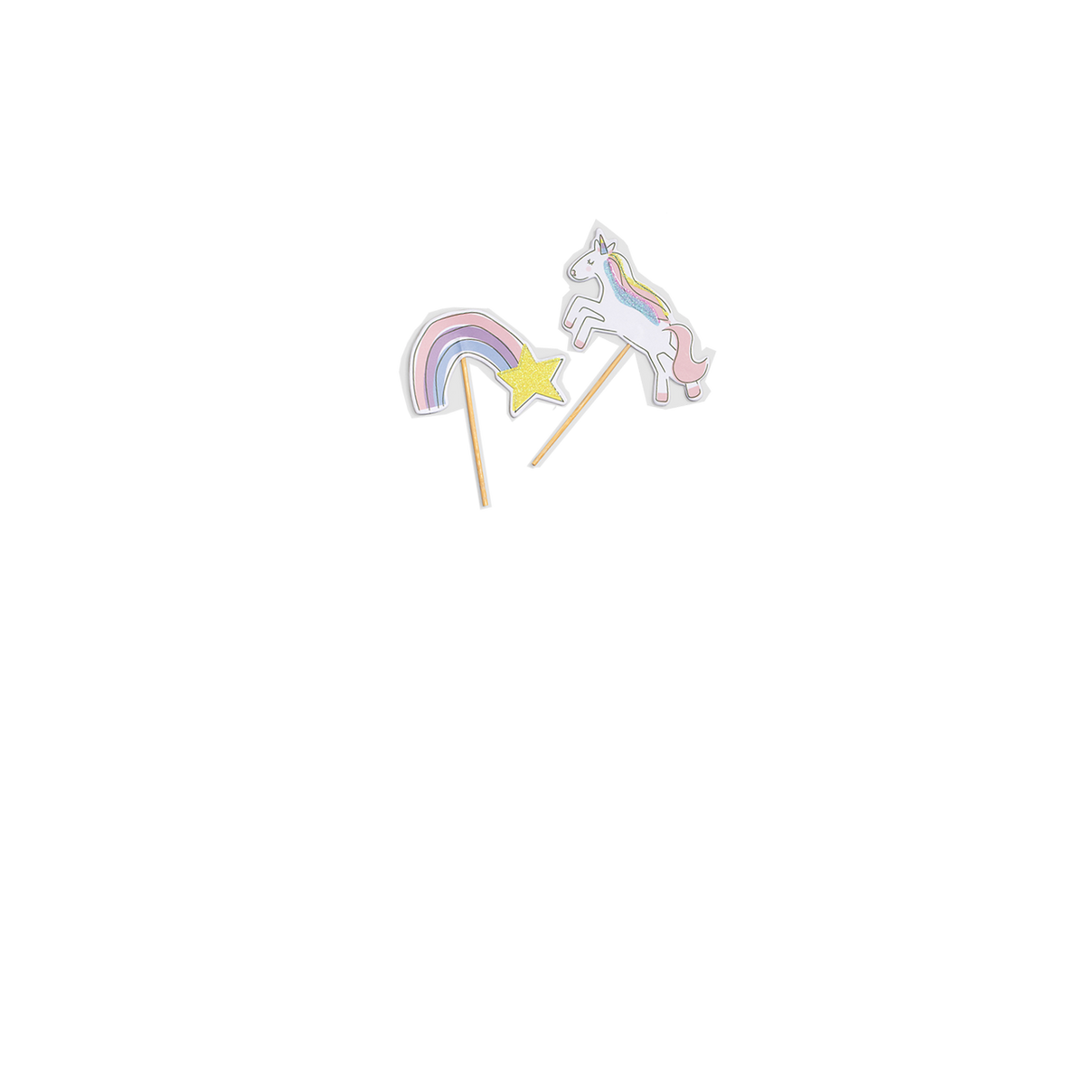 Unicorn Dreams Mini Toppers (10 per pack)
