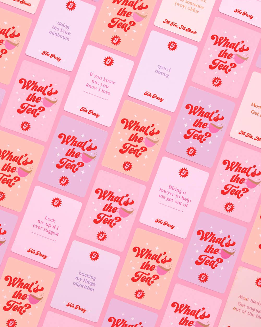 What's the Tea? Game - group card game, gift