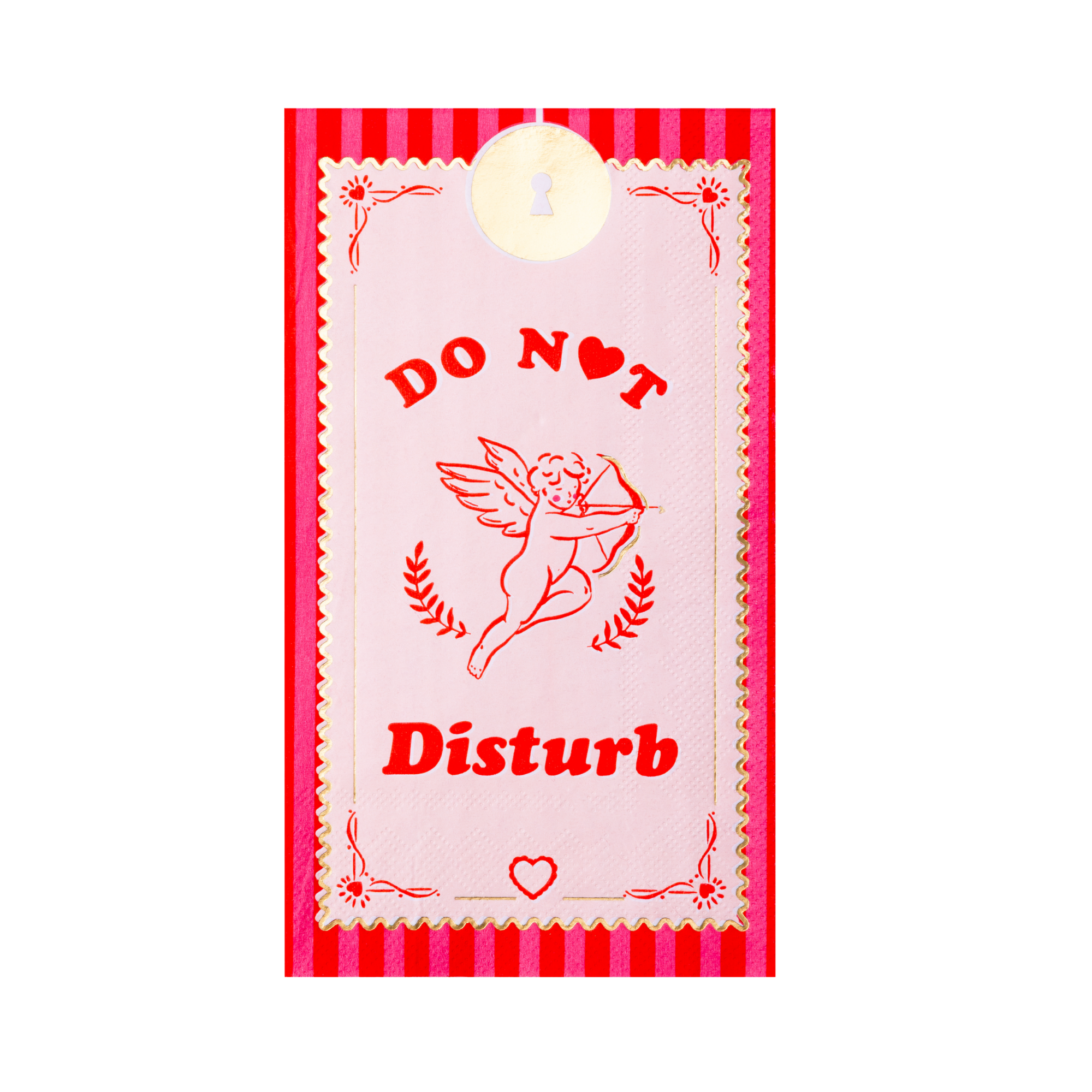CUPID'S CRUSH DO NOT DISTURB GUEST TOWELS