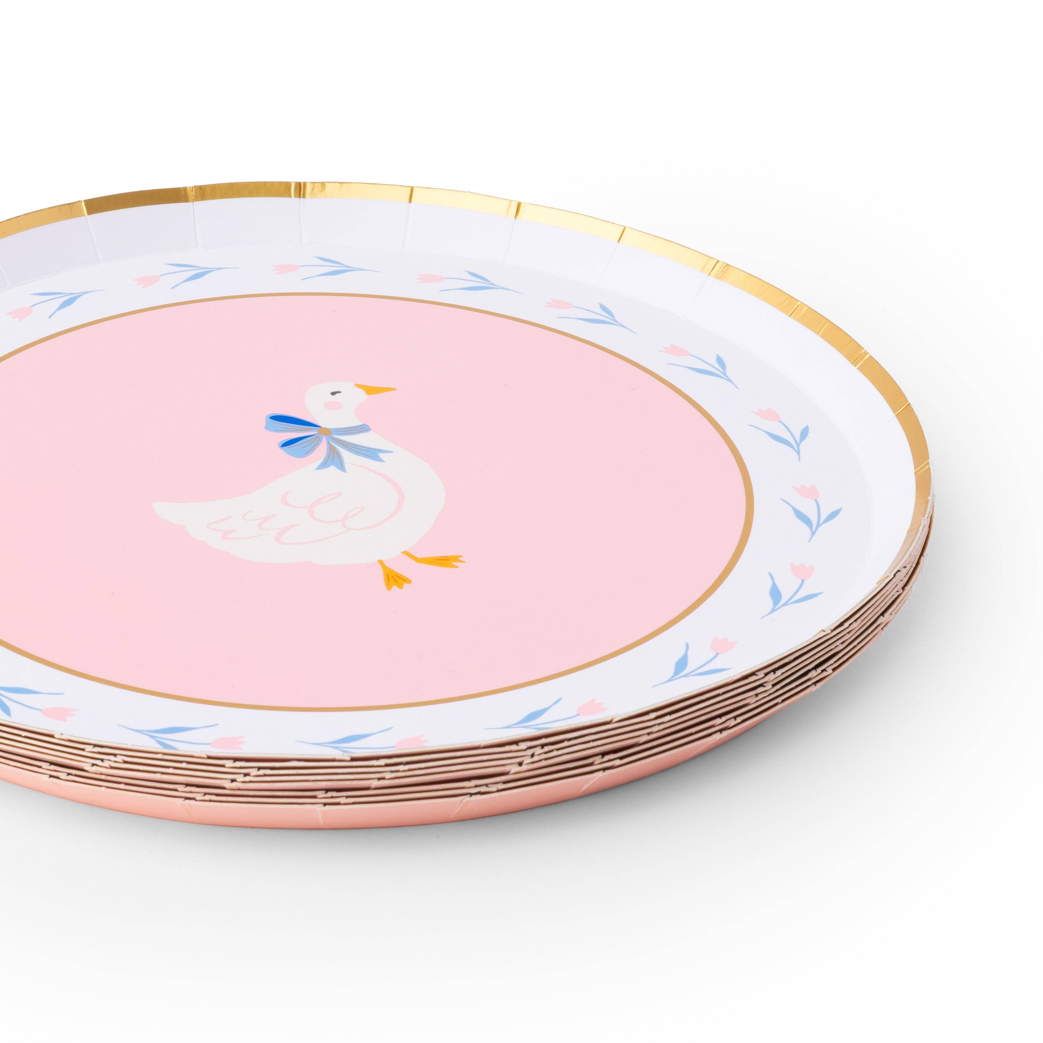 PETAL PINK SWEET GOOSE SMALL PLATES
