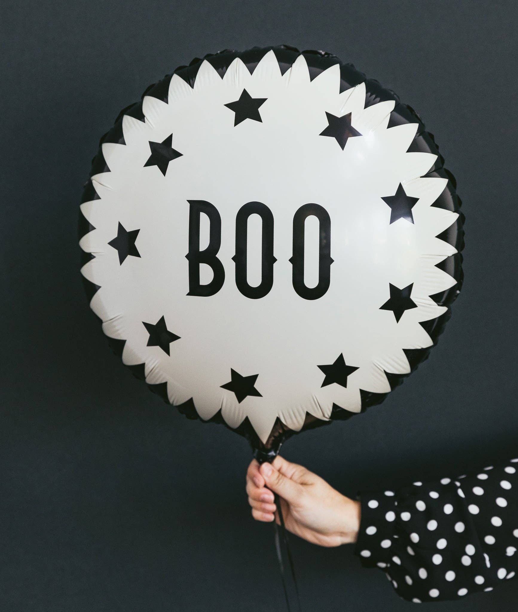 VHP915 -  Vintage Halloween Boo Mylar Balloon