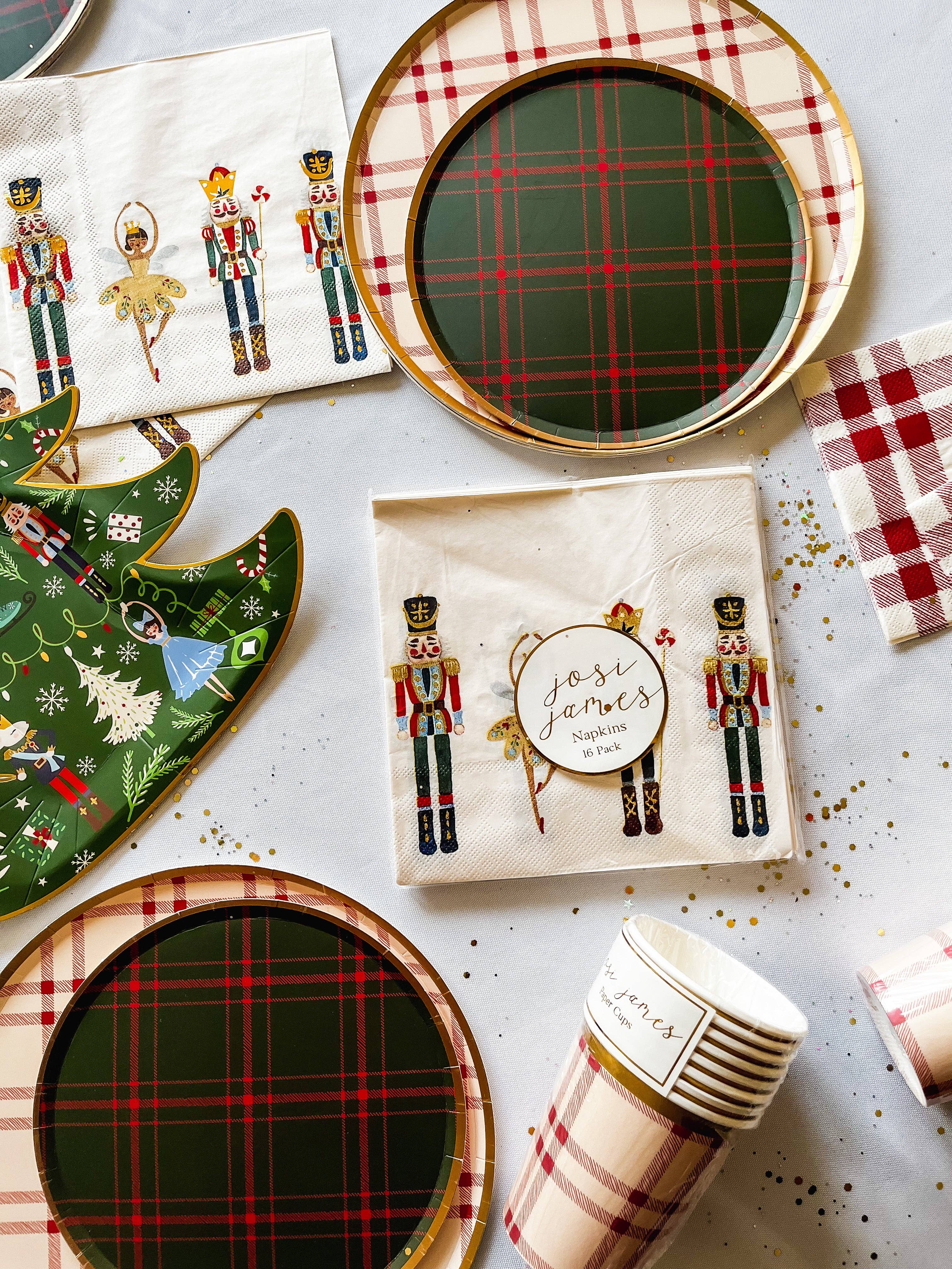 Farmhouse Christmas Large Plate