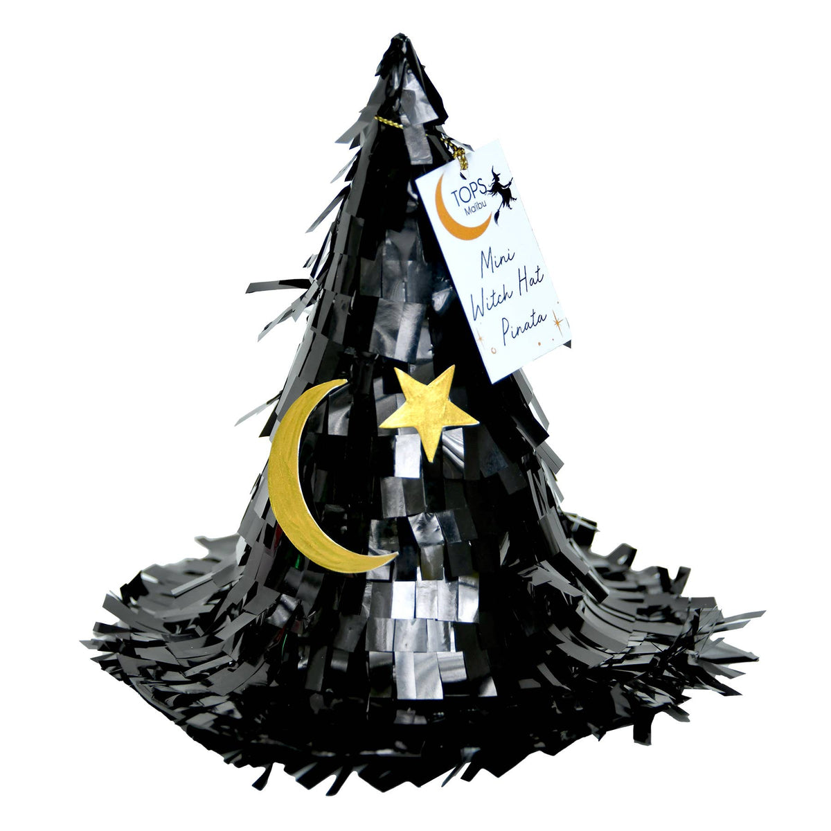 Refillable 6" Tabletop Piñata - Halloween - Witch's Hat