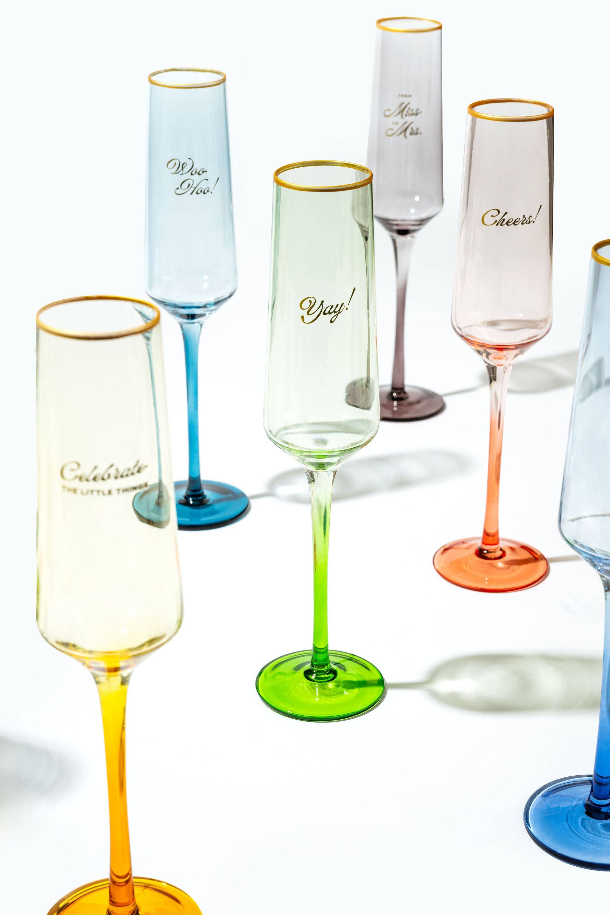 Celebrate the Little Things Champagne Flute