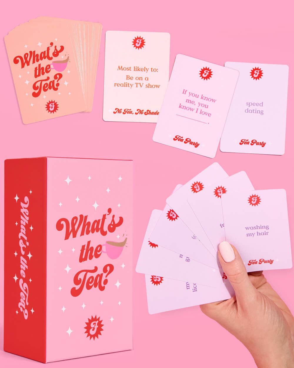 What's the Tea? Game - group card game, gift
