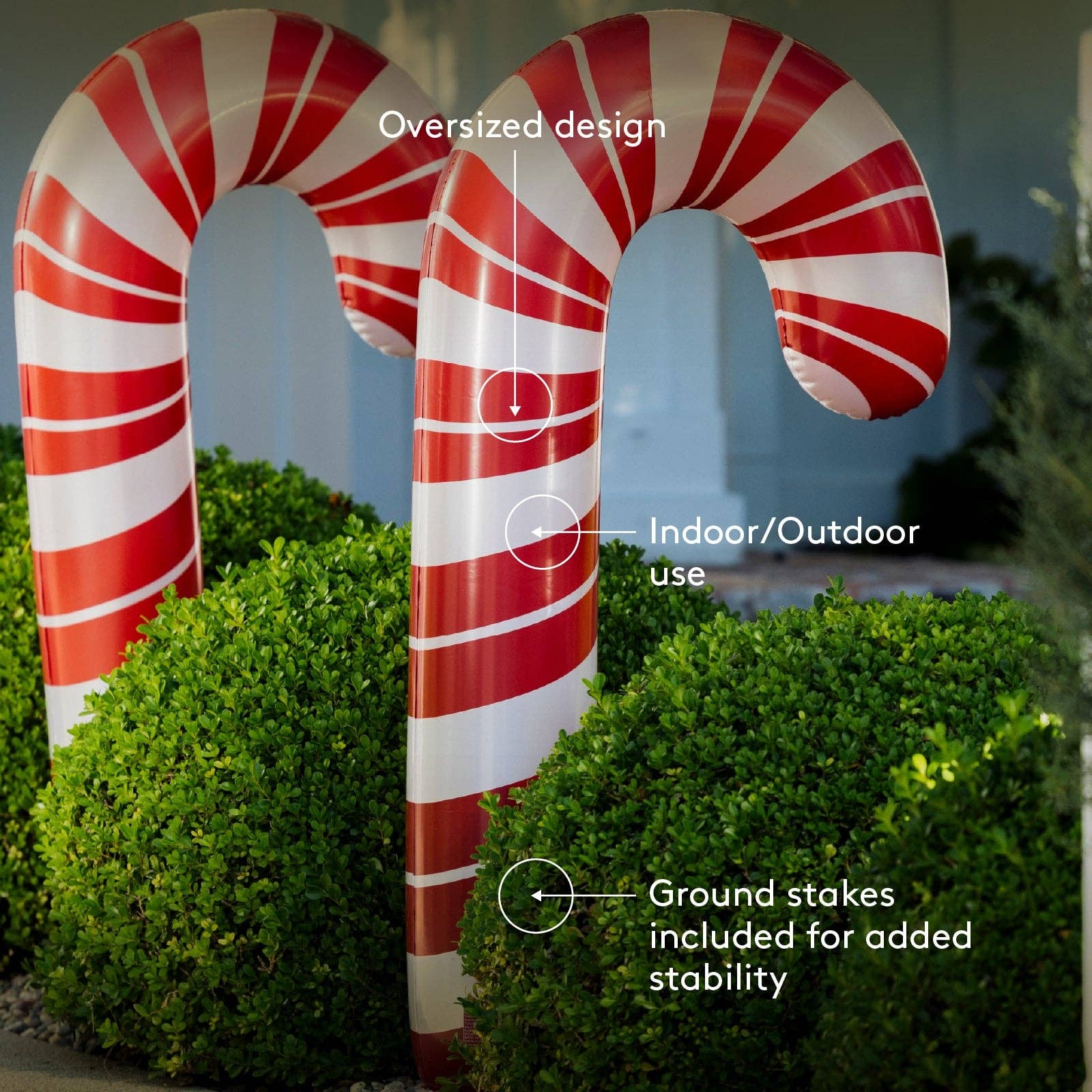 Inflatable Candy Canes
