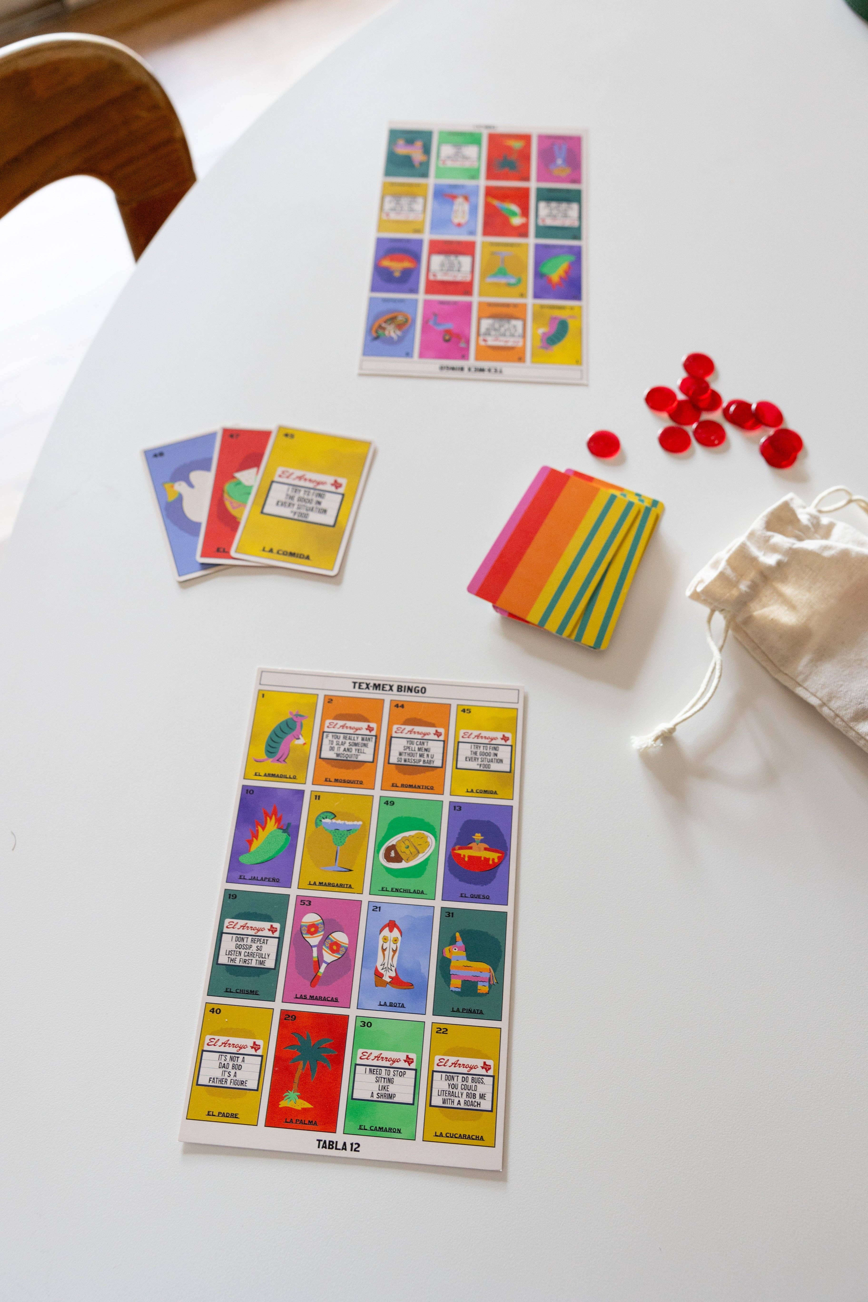 El Arroyo Loteria Game - B-I-N-G-O