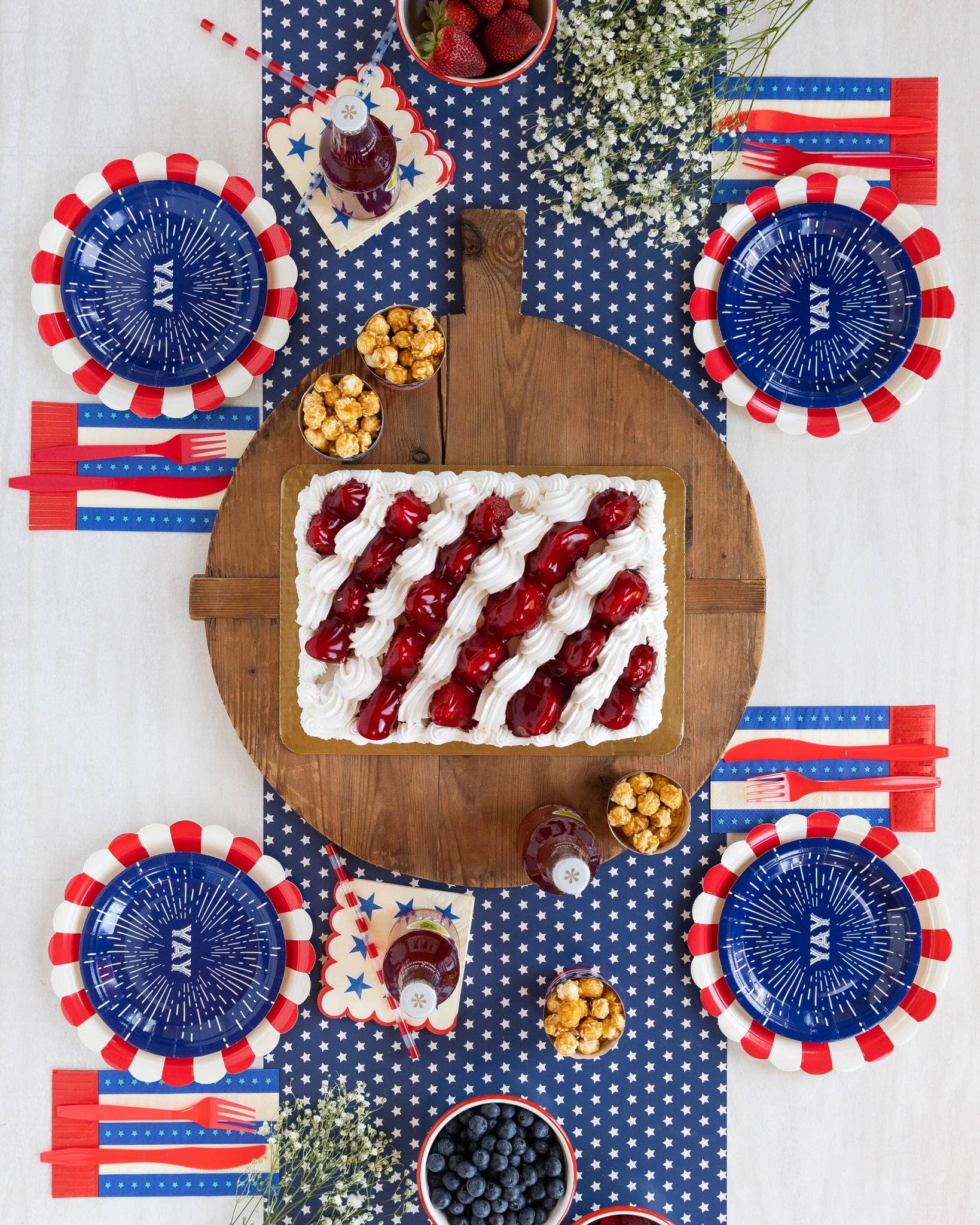 SSP841 - Firework Yay 7" Plates
