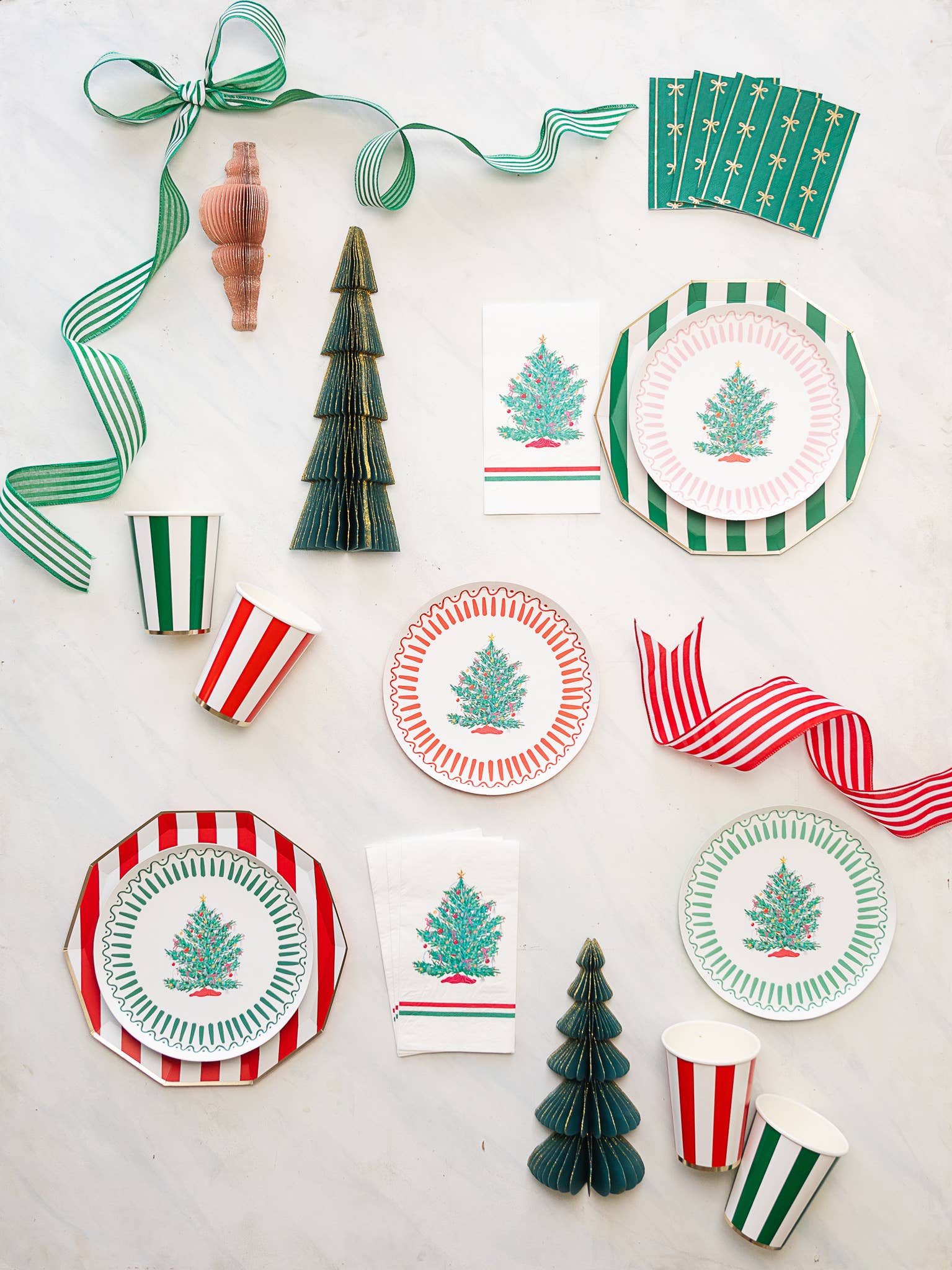 EMERALD BOW SMALL NAPKINS