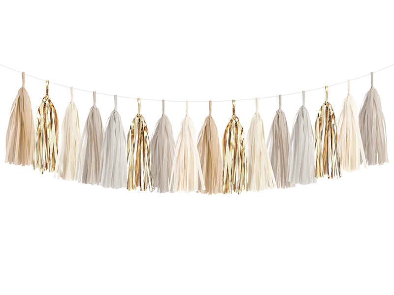 Tassel Garland Kit - Champagne