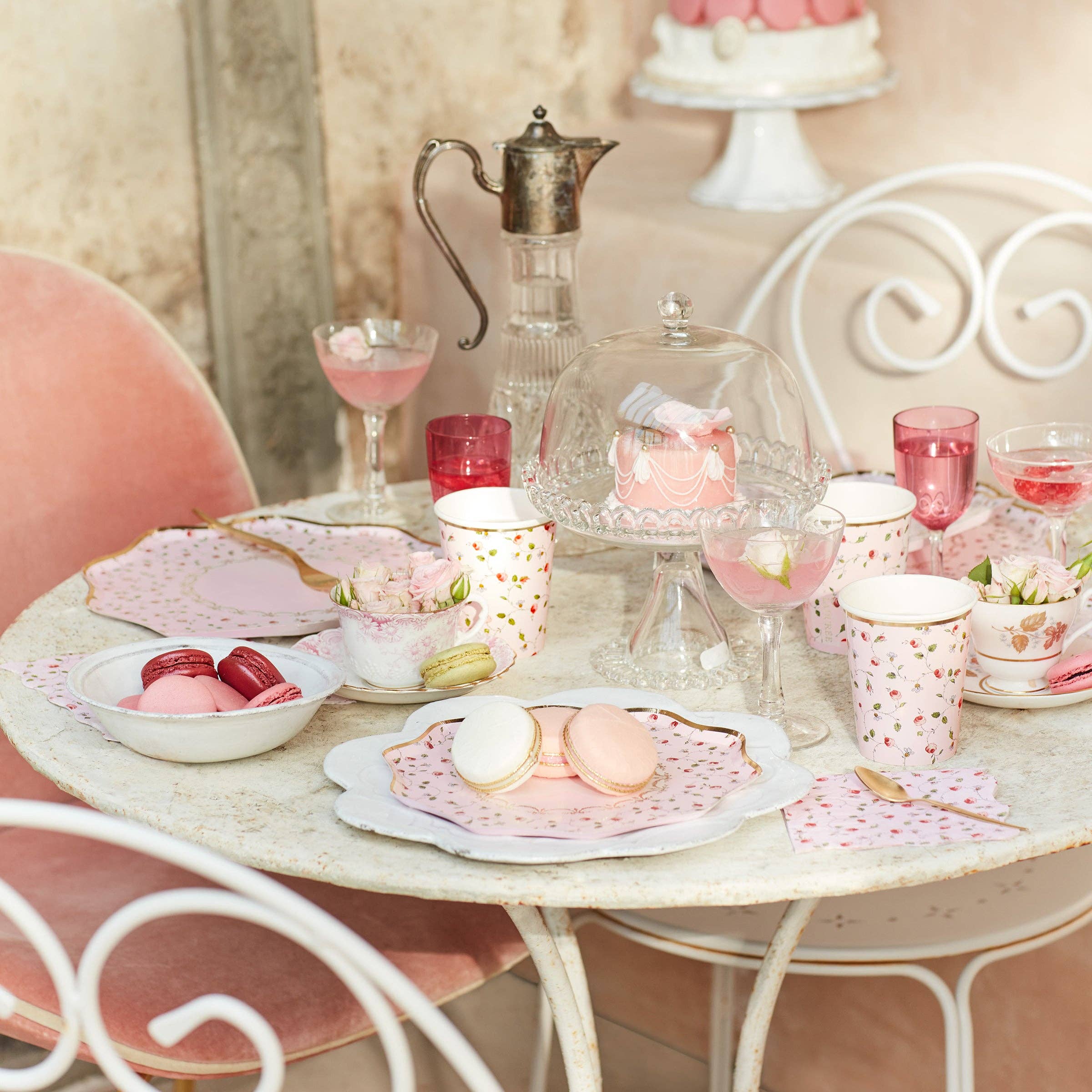 Meri Meri x LadurÃ©e Marie-Antoinette Side Plates