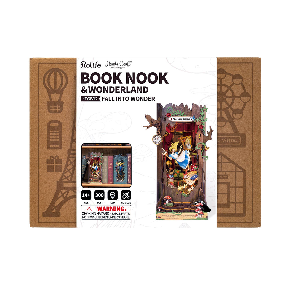 DIY Book Nook Kit: Fall into Wonder