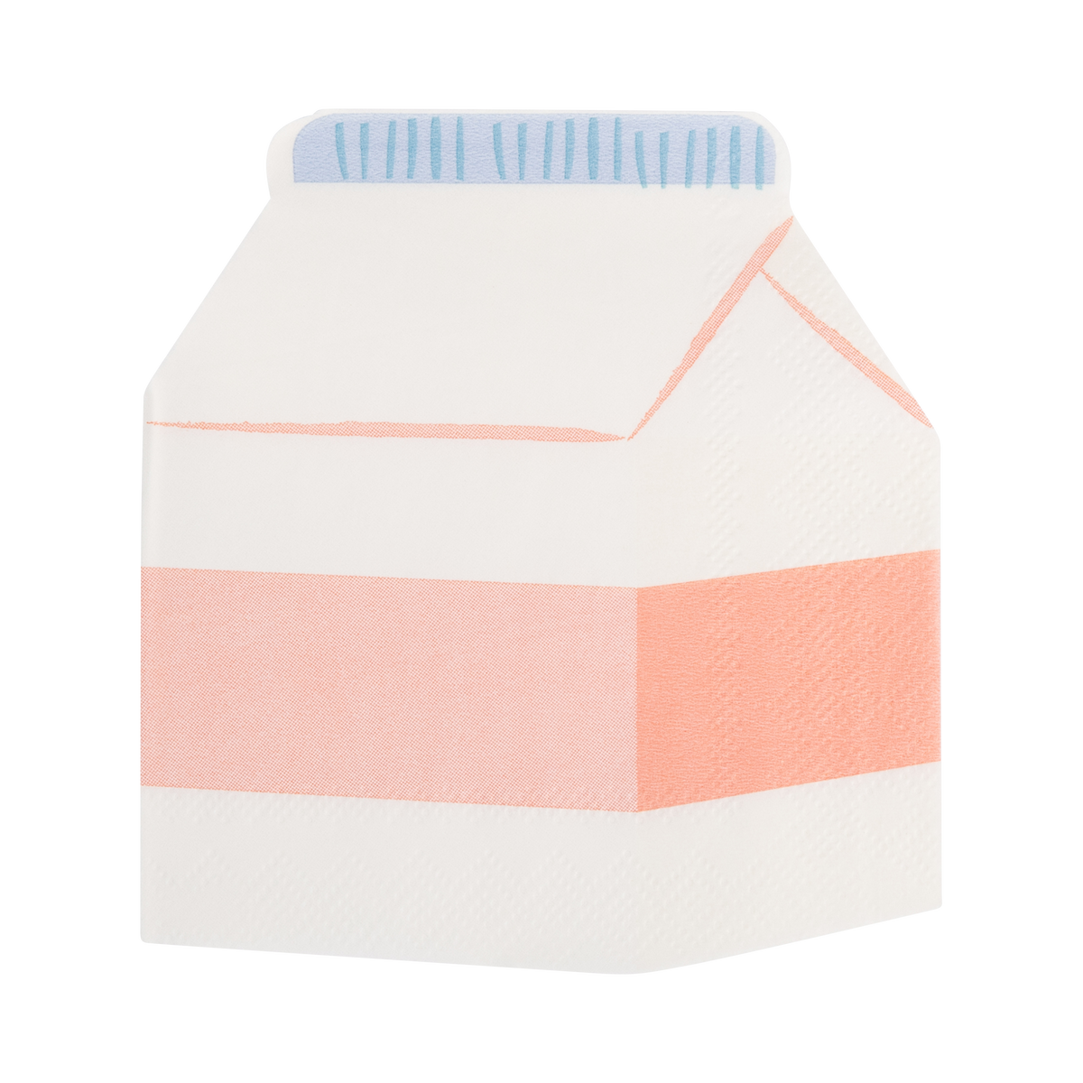 BTS1236 - Milk Carton Cocktail Napkin Set