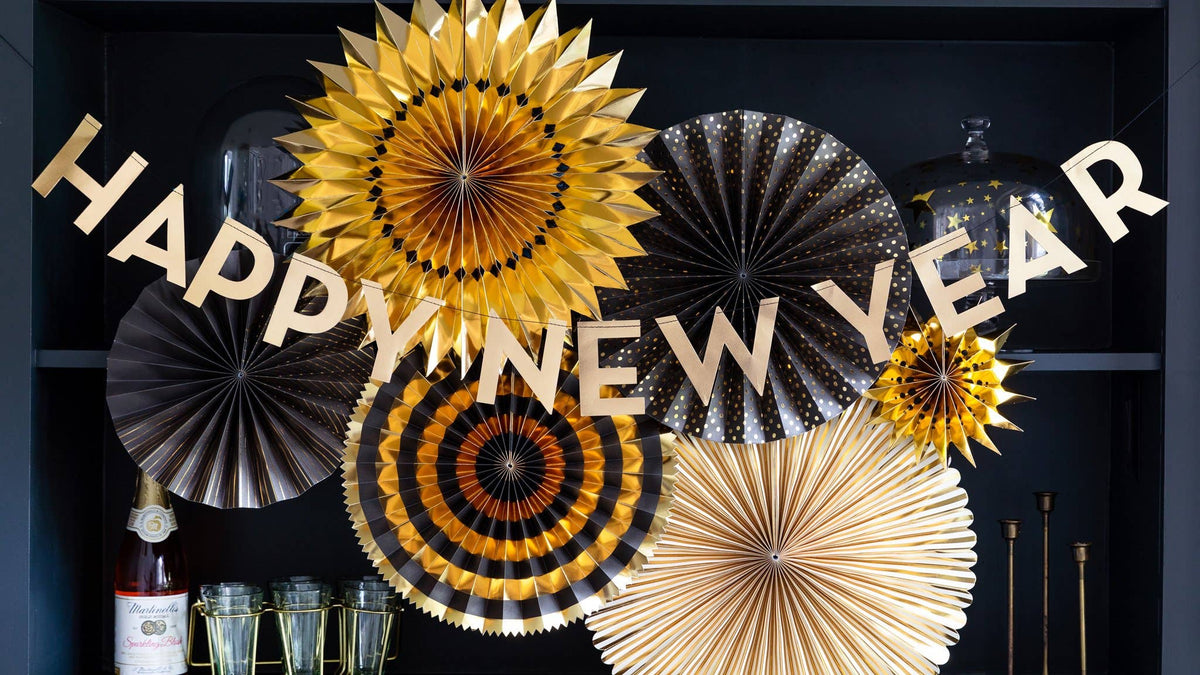 NYE803 - Happy New Year Banner