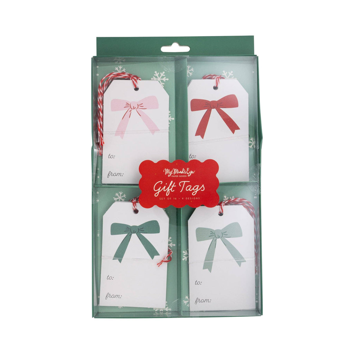 PLGT192 - Bow Gift Tag Set