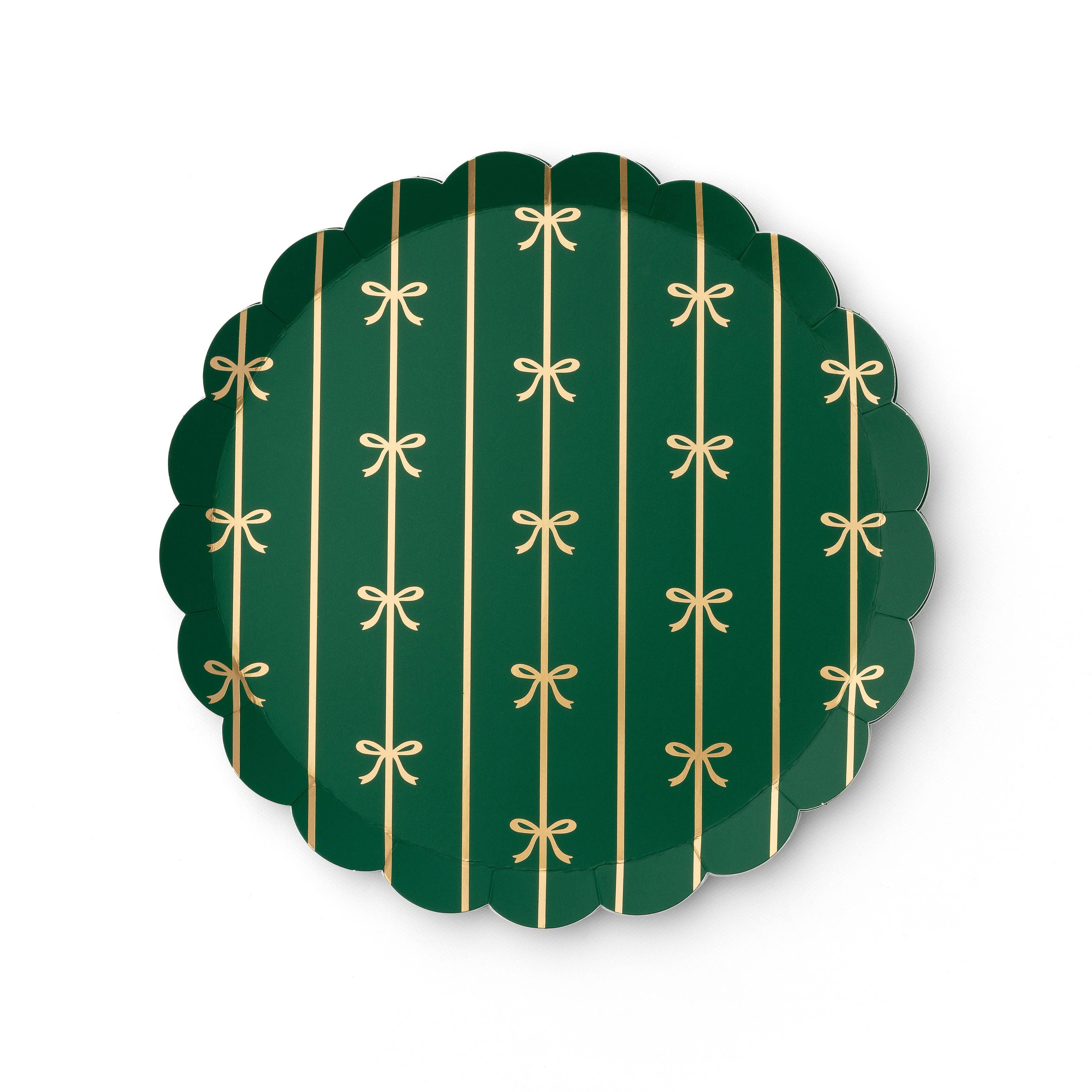 EMERALD BOW SMALL PLATES