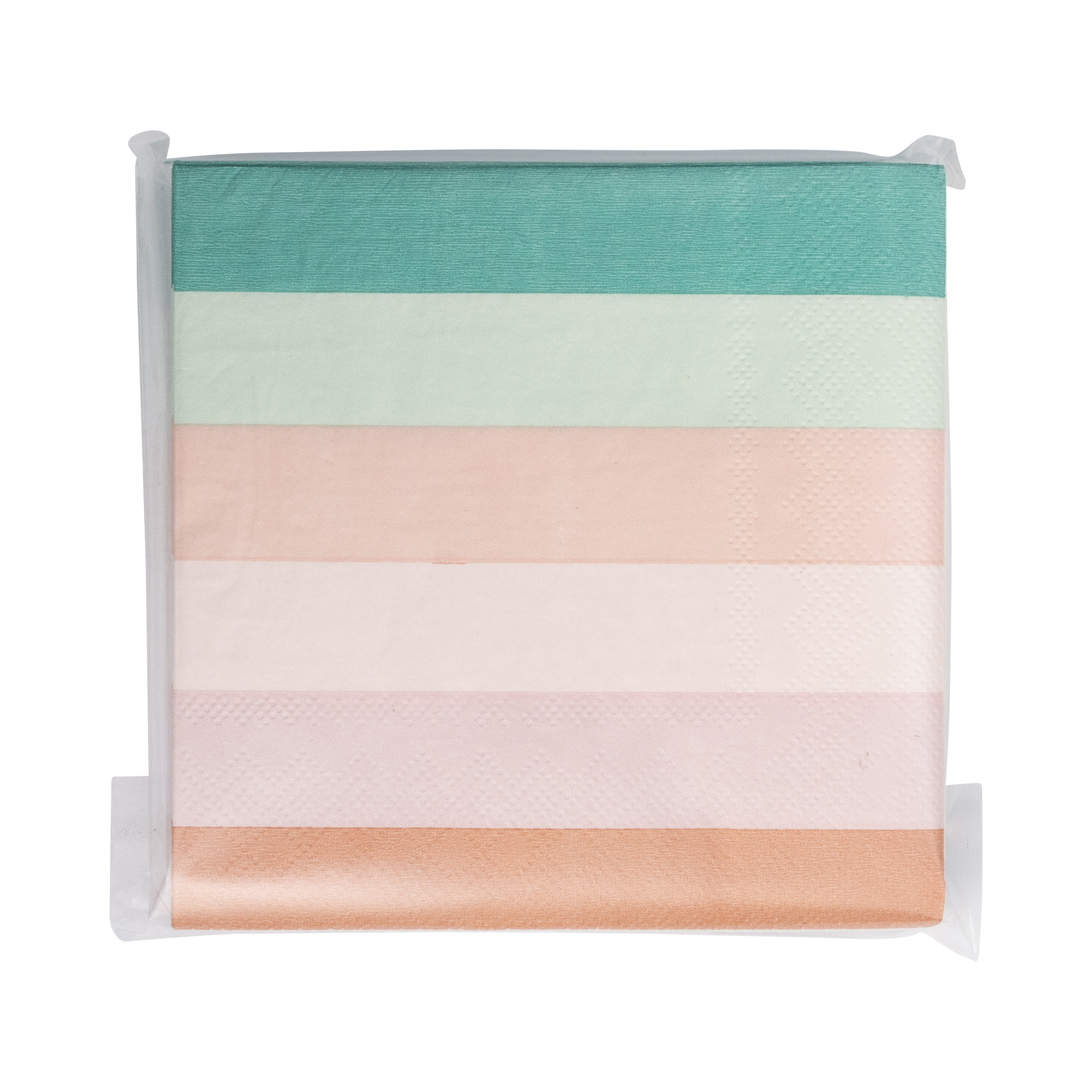 PLMER38 - Mermaid Stripes Cocktail Napkin