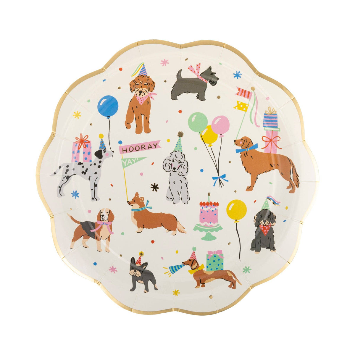 PET1142 - Dog Party Plate