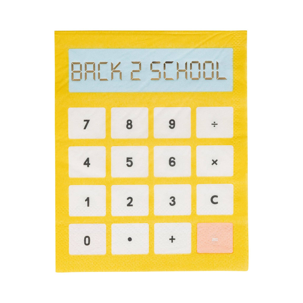 BTS1135 - Calculator Paper Guest Napkin