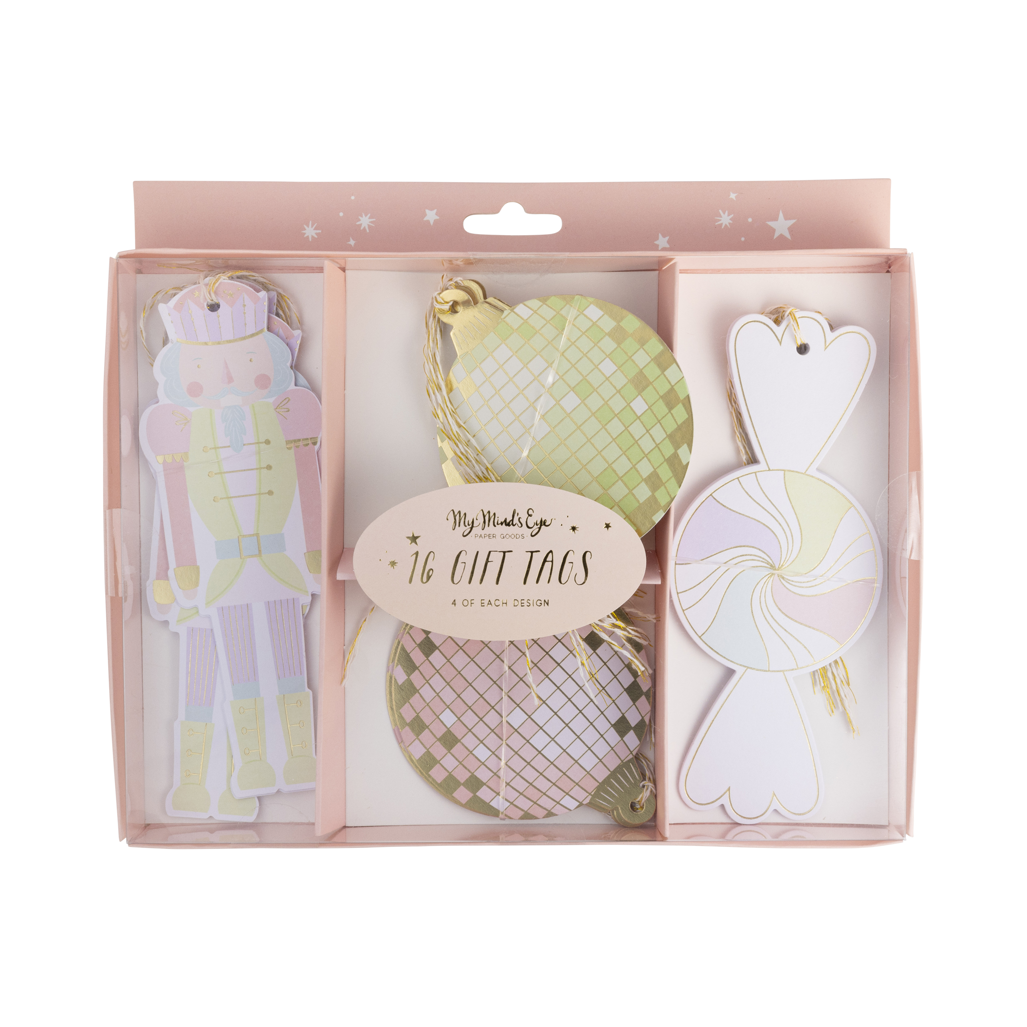 PLGT158- Nutcracker DIsco Tag Set