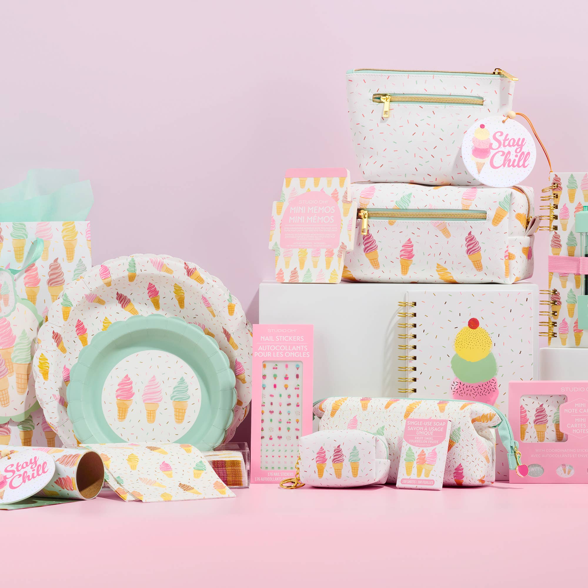 Cool & Creamy Scalloped Dessert Plates