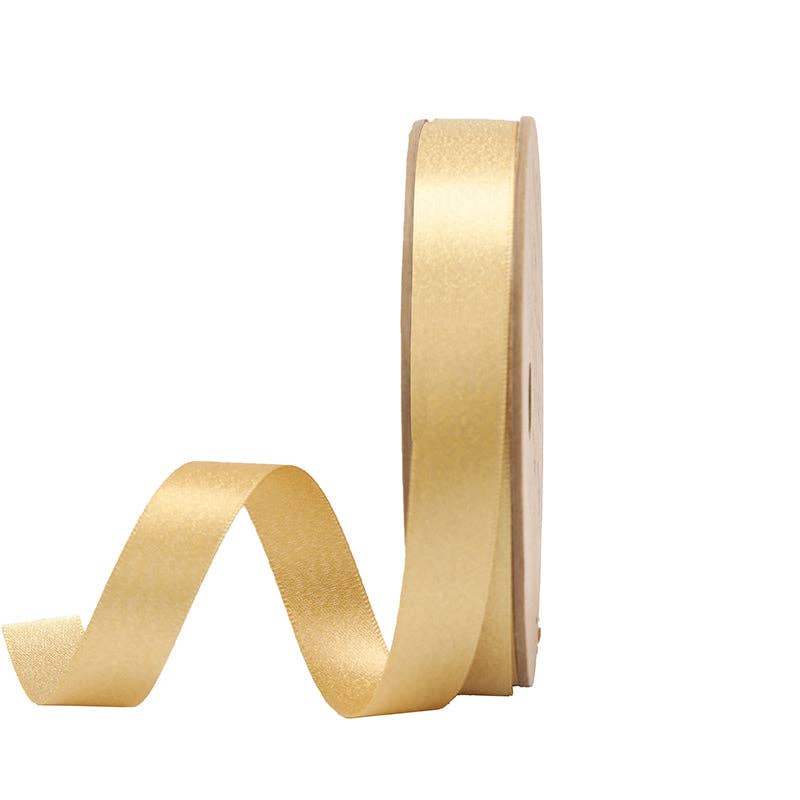 5/8" Metallic Sparkle Ribbon | Ancient Gold | 10 Yard Roll