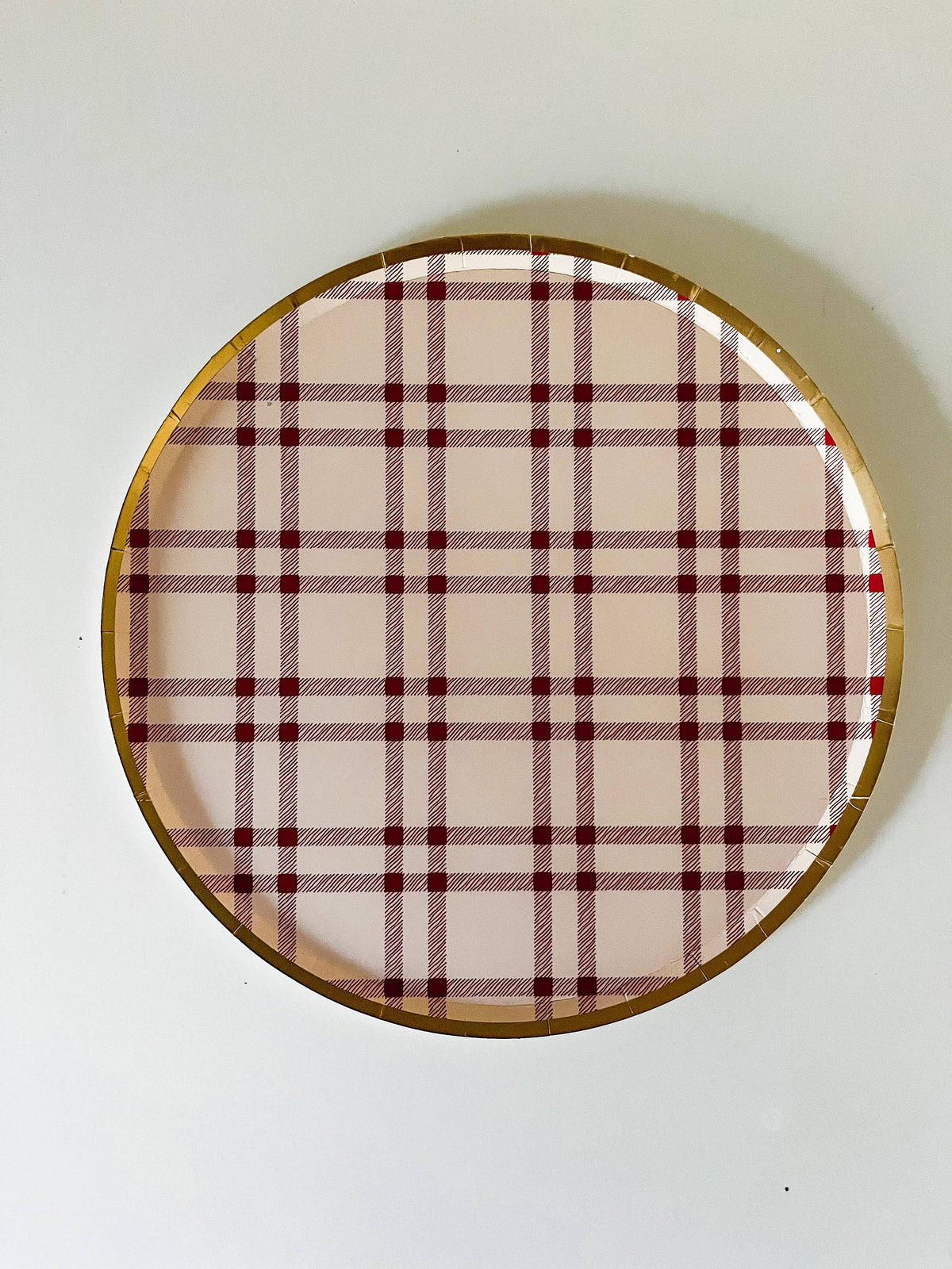 Farmhouse Christmas Large Plate