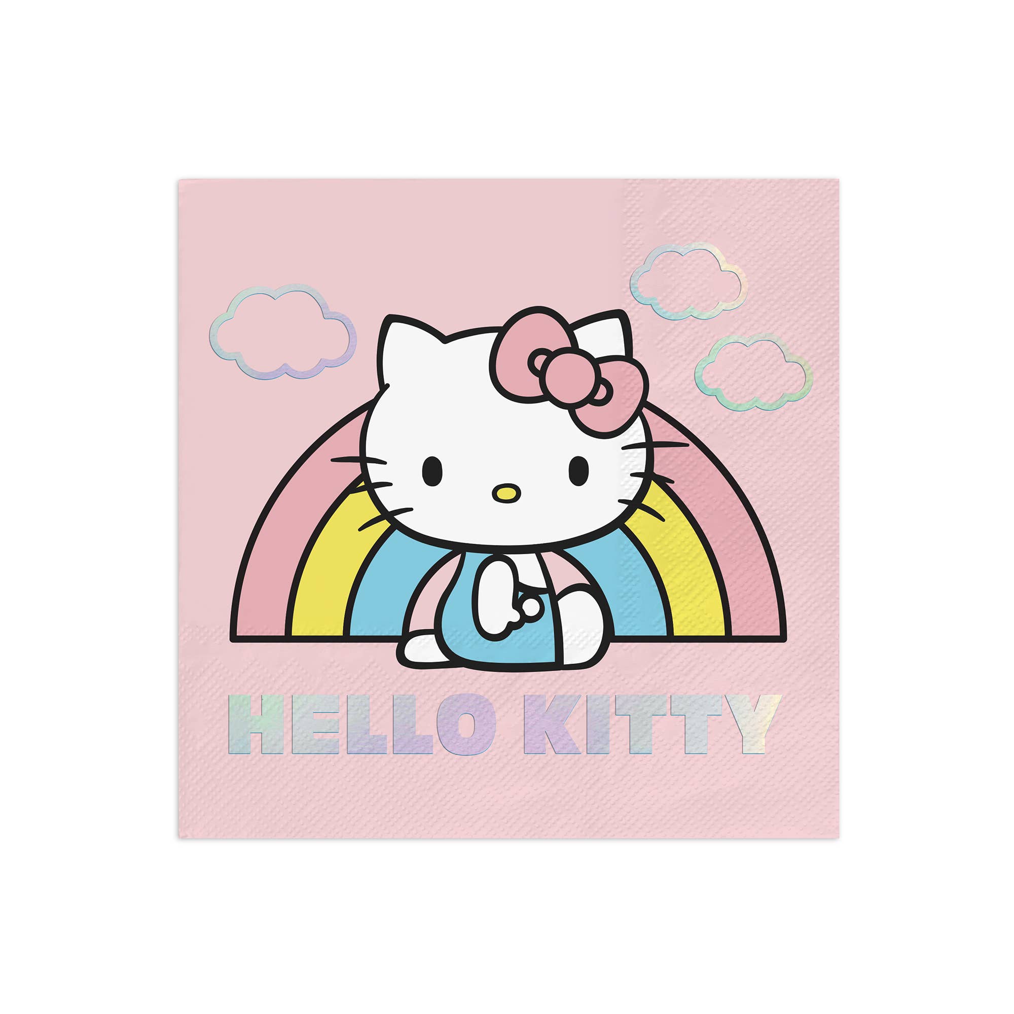 Hello Kitty Rainbow Skies Beverage Napkins