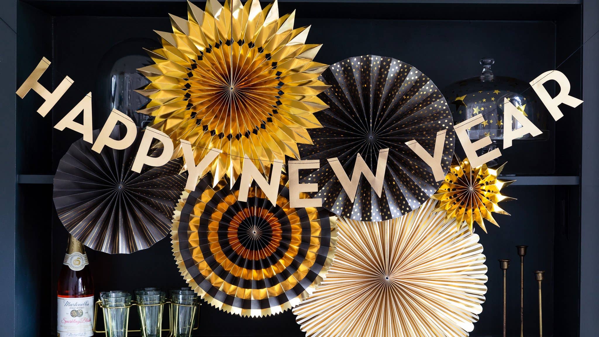 NYE803 - Happy New Year Banner