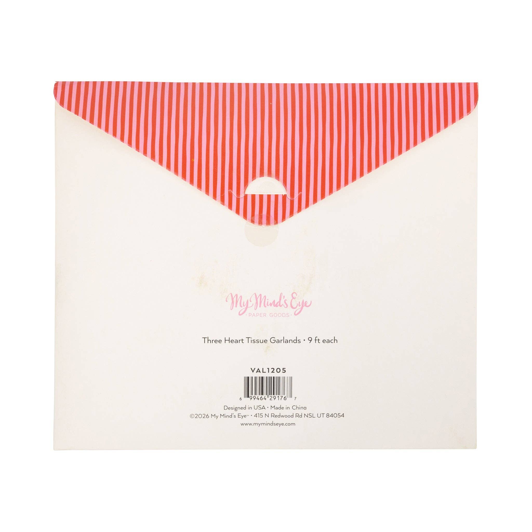 VAL1205 - Triple Heart Tissue Garland
