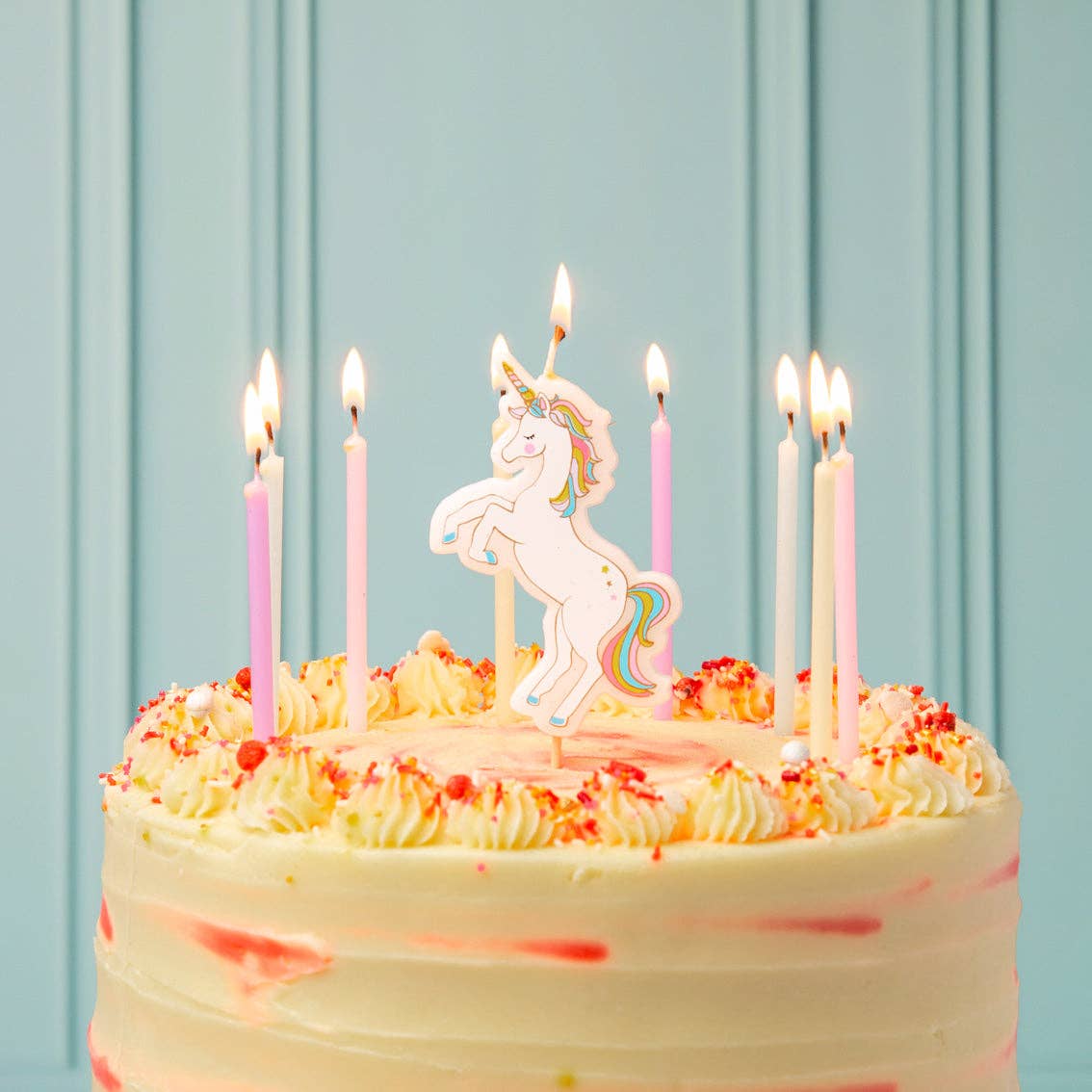Unicorn Birthday Candle | Cake Candles |