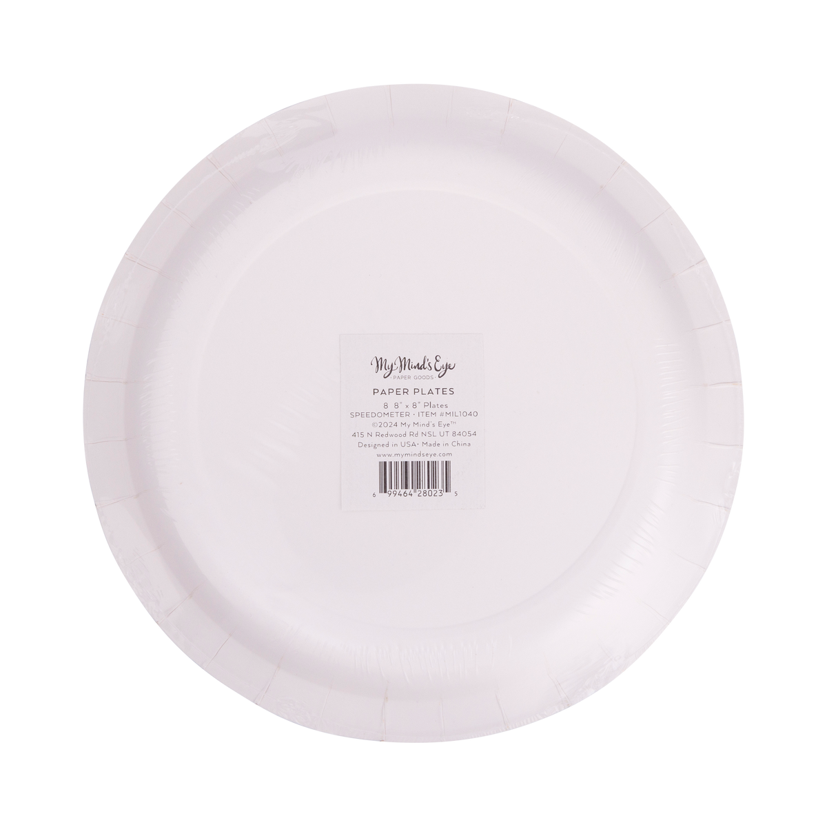 MIL1040 - Miles per Hour - Speedometer Plate