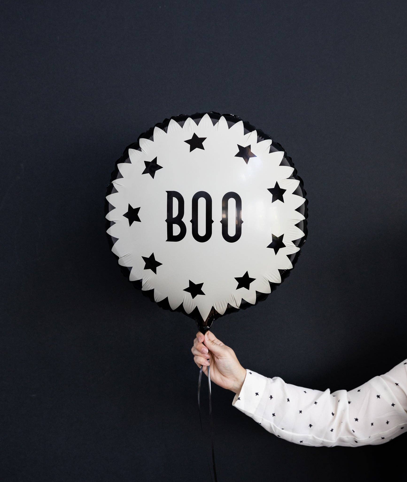 VHP915 -  Vintage Halloween Boo Mylar Balloon