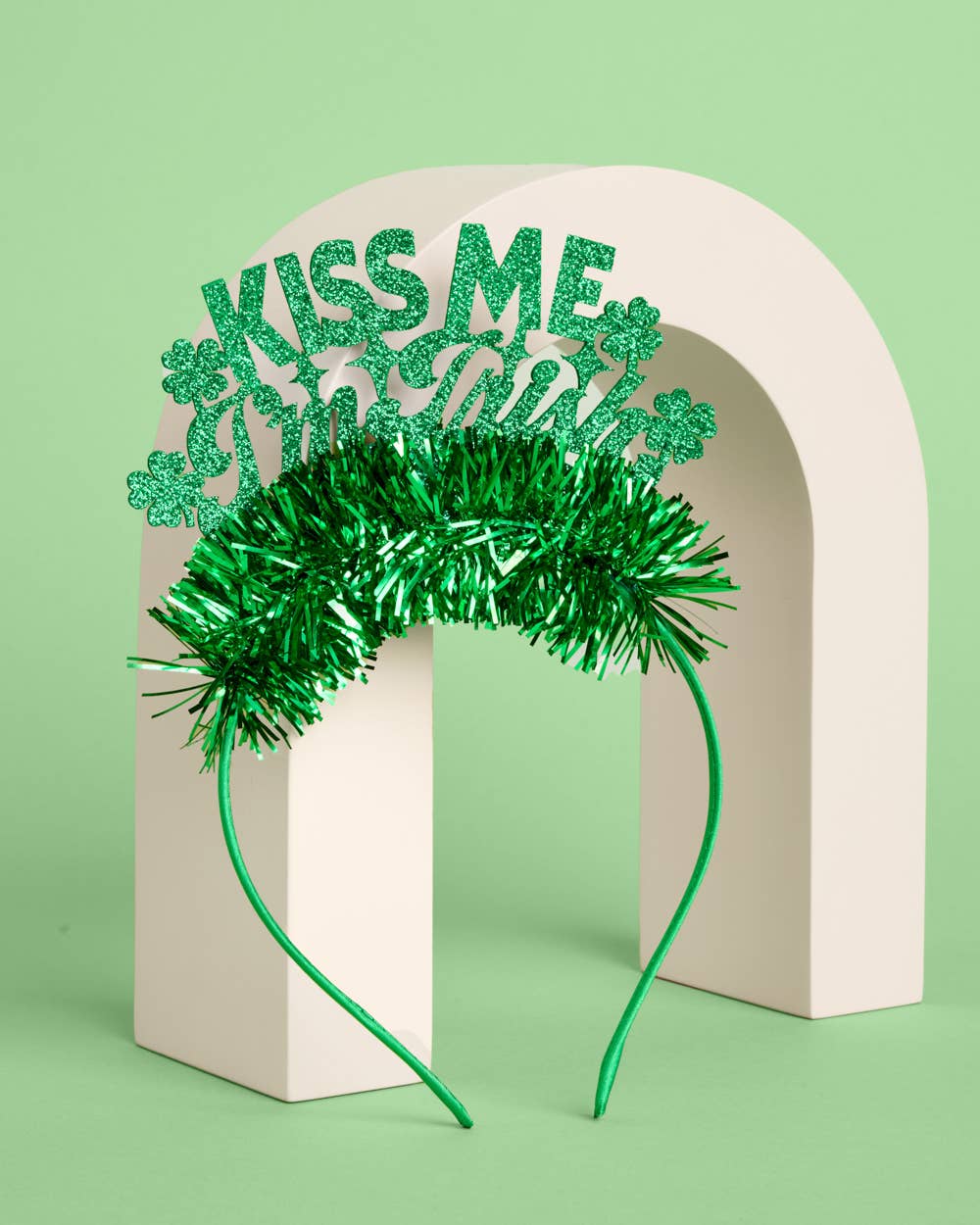Kiss Me I'm Irish Headband | St Patrick's Day, Shamrock, Pa