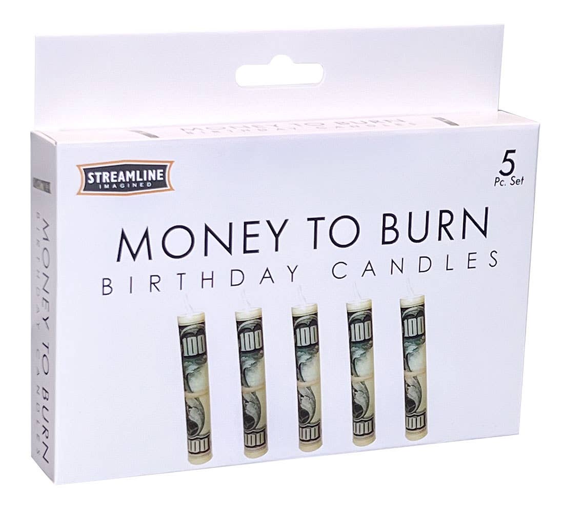 Money To Burn Candles - 5 Piece Set